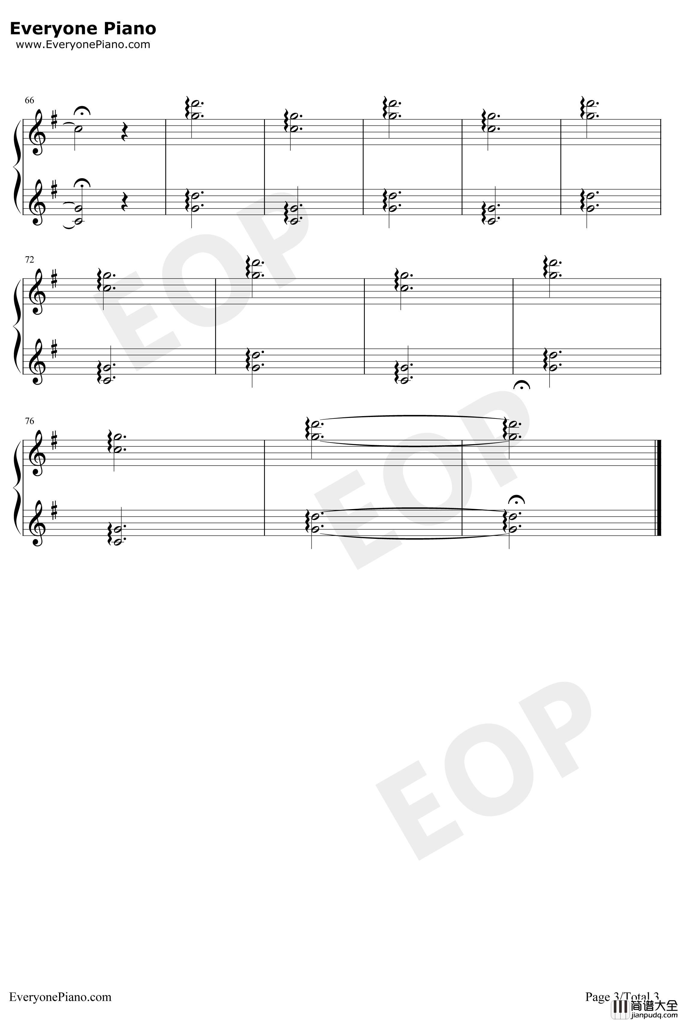 All_the_People_You'll_Never_Know钢琴谱_CircadianEyes