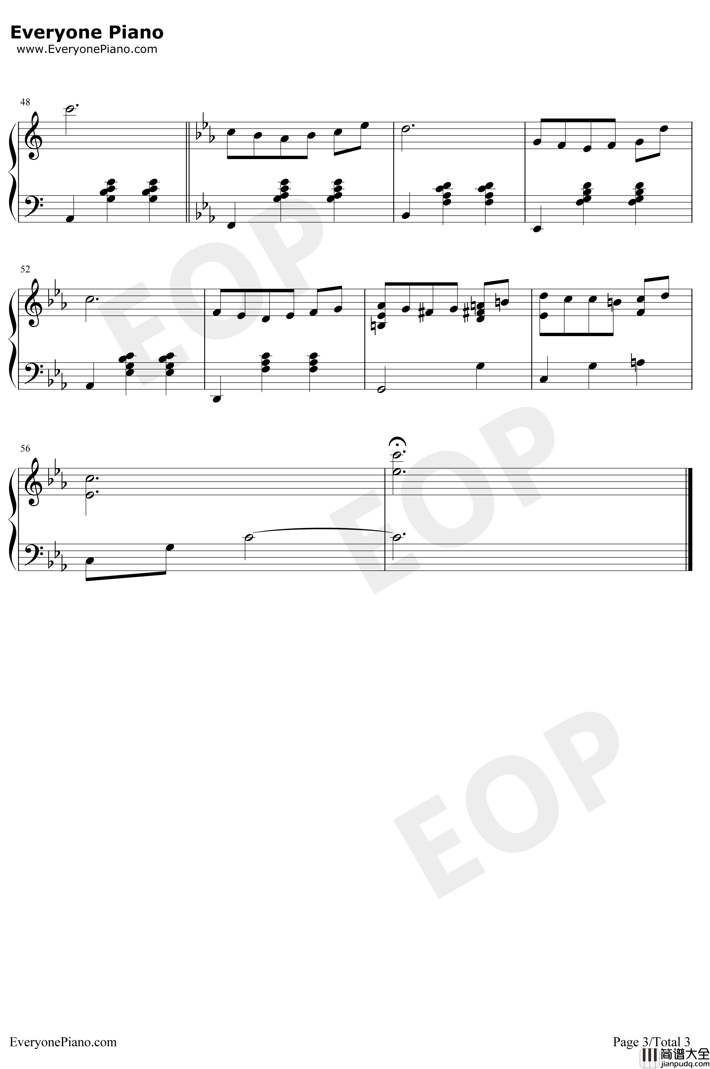 13_Jours_En_France钢琴谱_FrancisLai_法兰西十三天