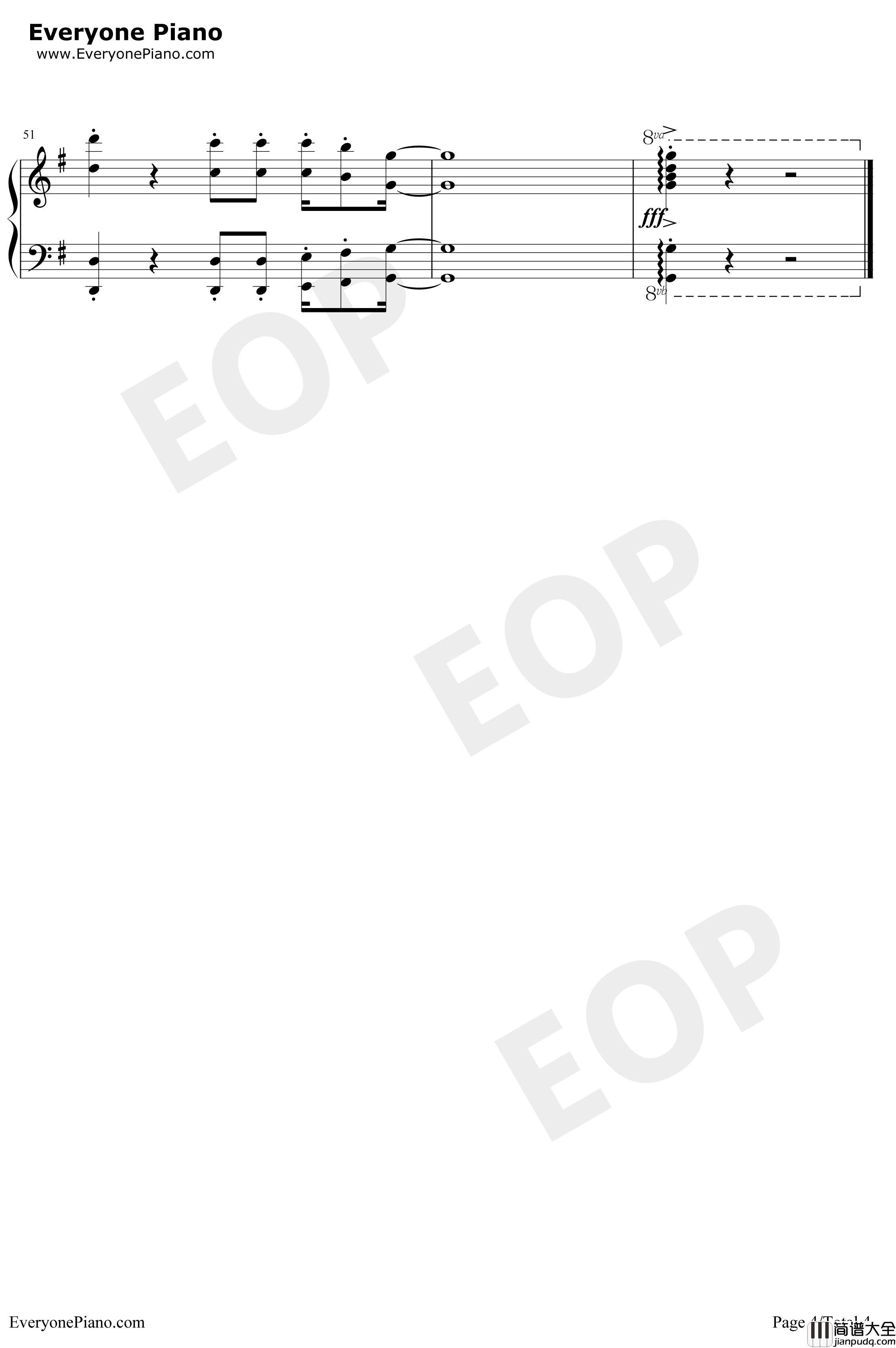 †吸tie_Ladies†钢琴谱_富田美忧筱原侑Lynn和气杏未_隔壁的吸血鬼美眉OP