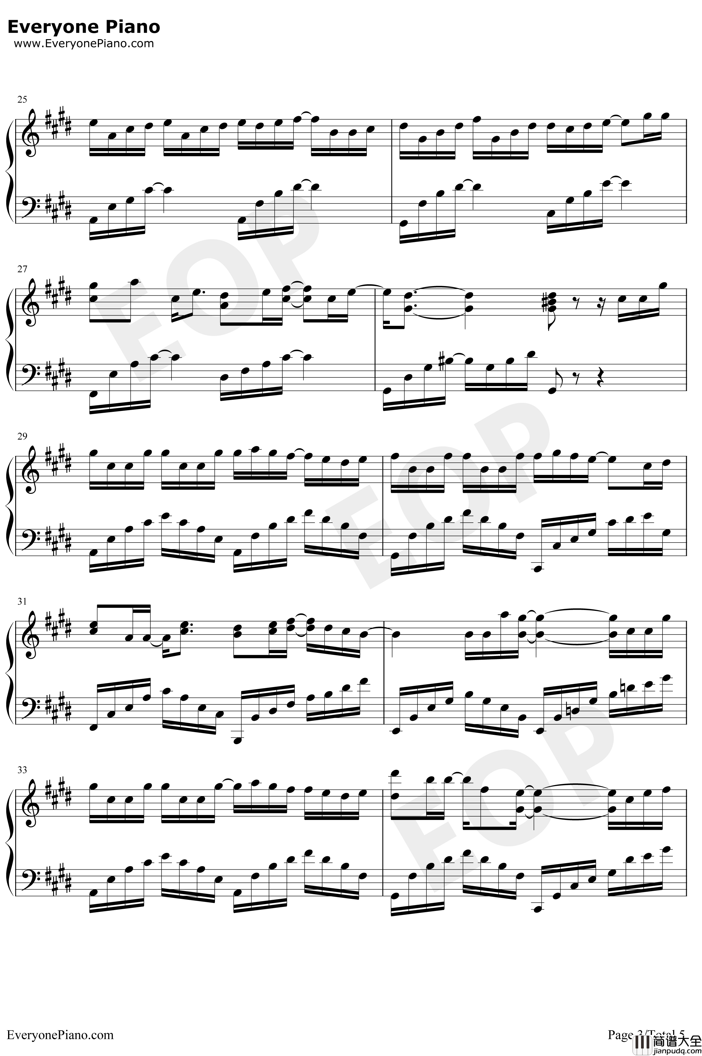 心安理得钢琴谱_王天戈_只是你太粗心大意忽略了我的感受_抖音热歌