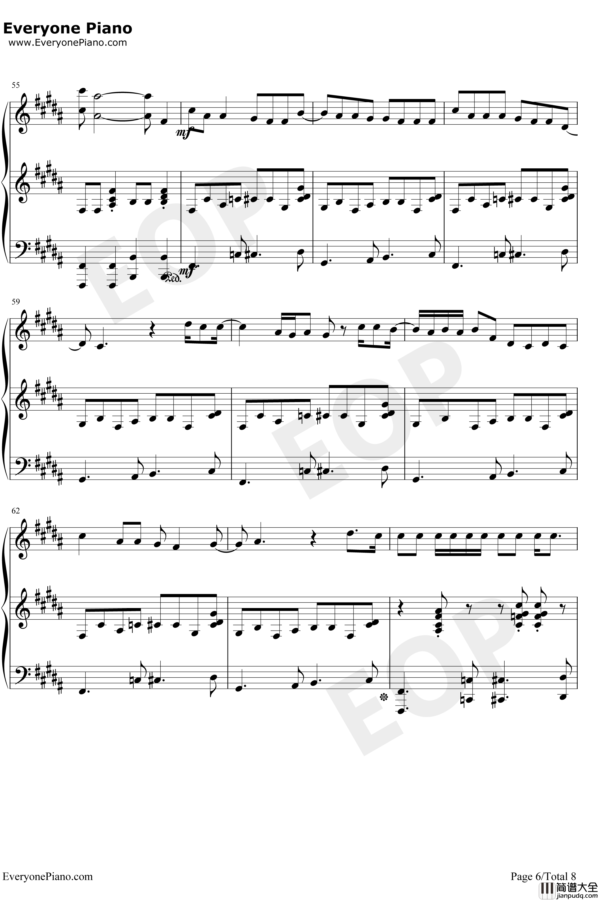 All_Star钢琴谱_SmashMouth