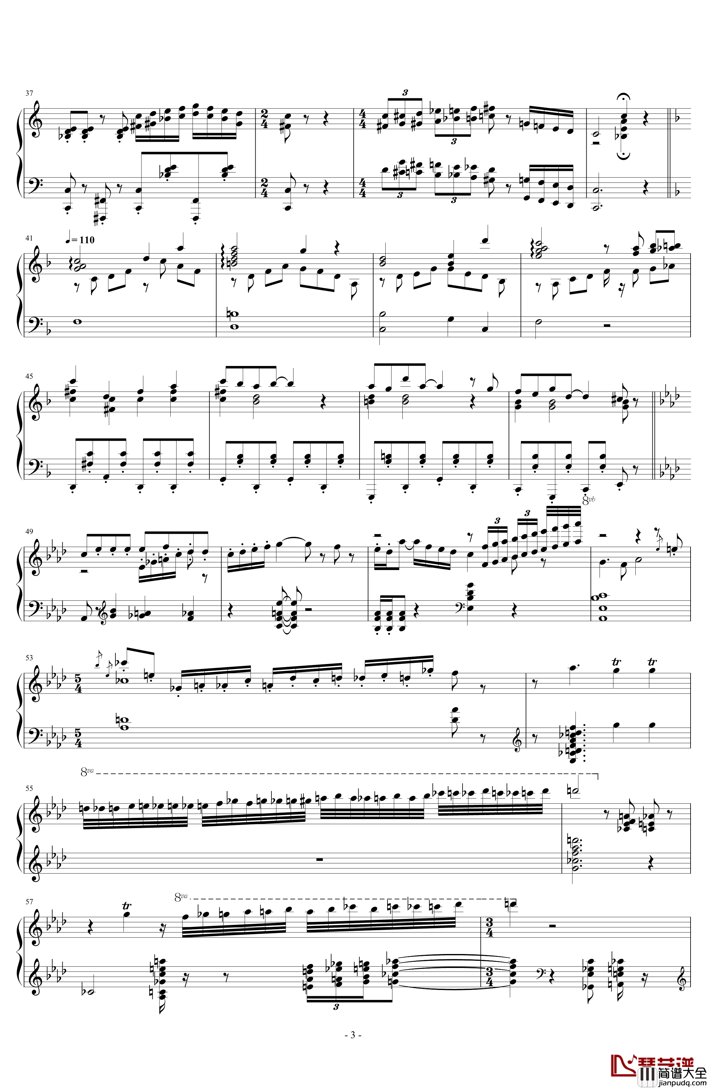 猫和老鼠_24集_吃奶的小孤儿钢琴谱_猫和老鼠