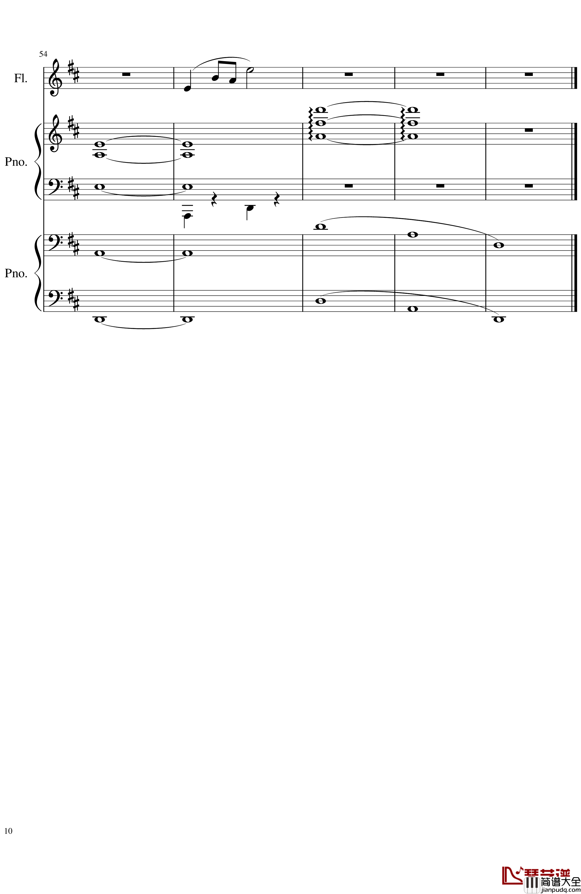 Clair_de_lune,_Op.109b_钢琴谱_Version_for_two_pianos_and_flute_in_D_Major_一个球