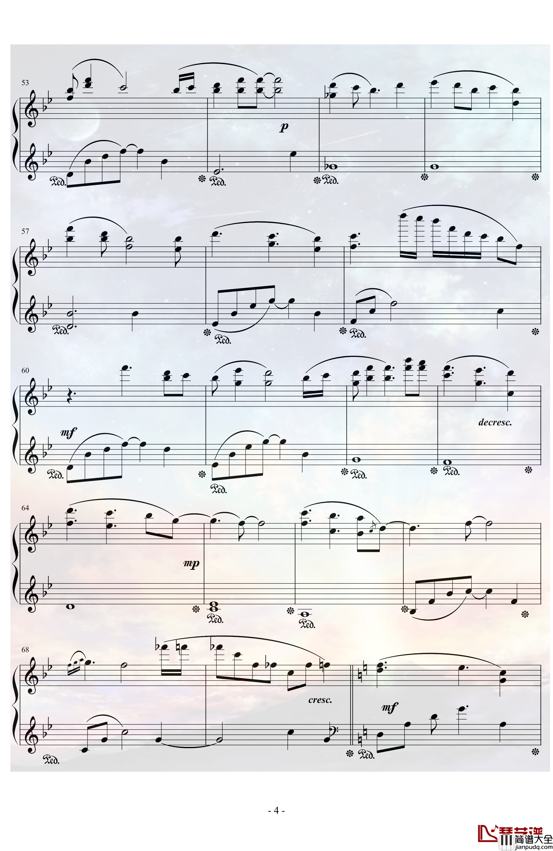 Xeuphoria钢琴谱___Lights_Xeuphoria