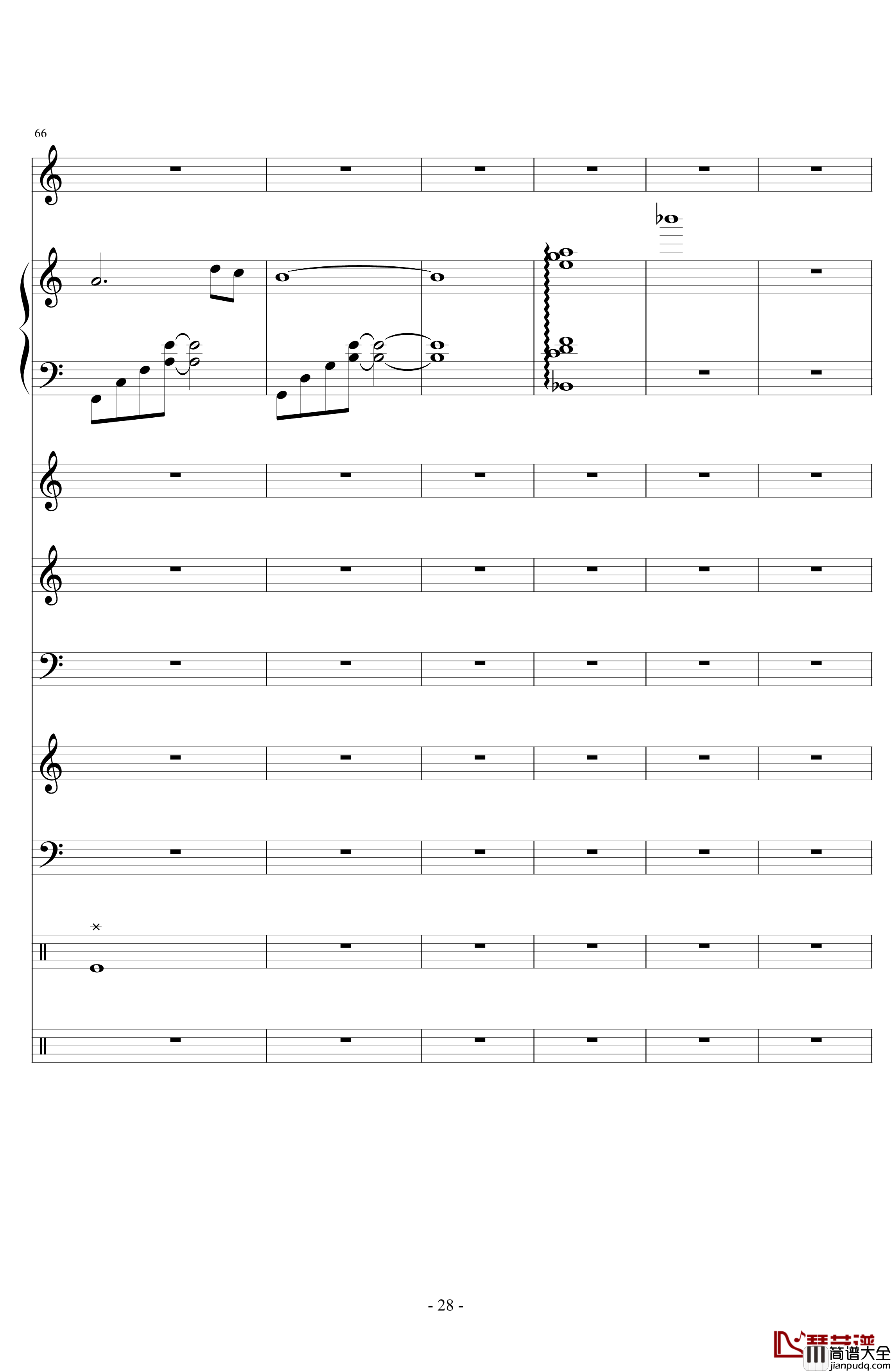 End_Or_Not钢琴谱_lujianxiang555