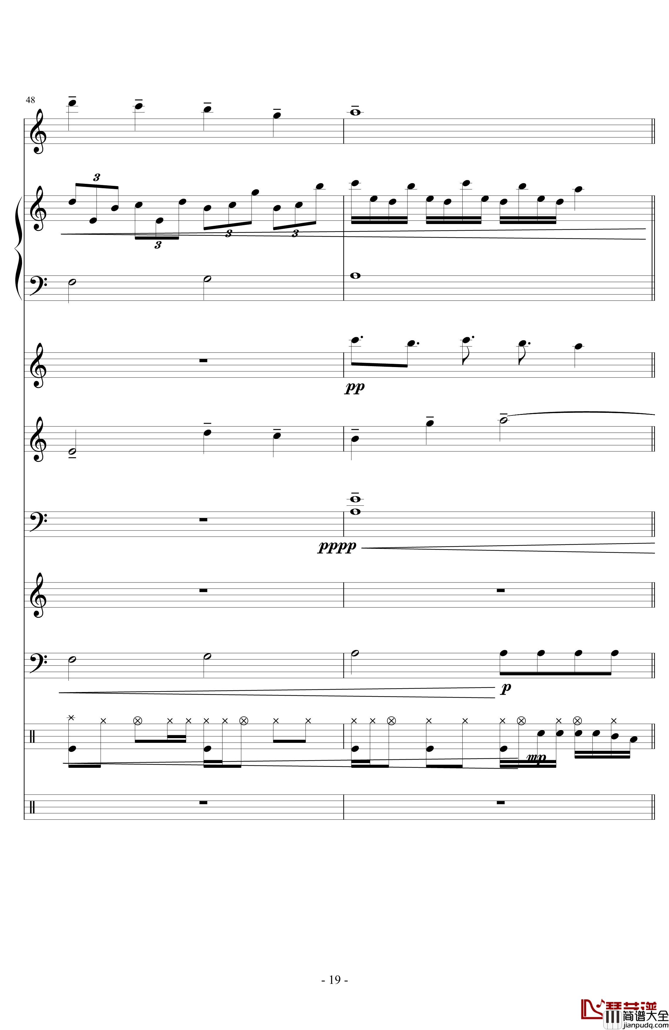 End_Or_Not钢琴谱_lujianxiang555