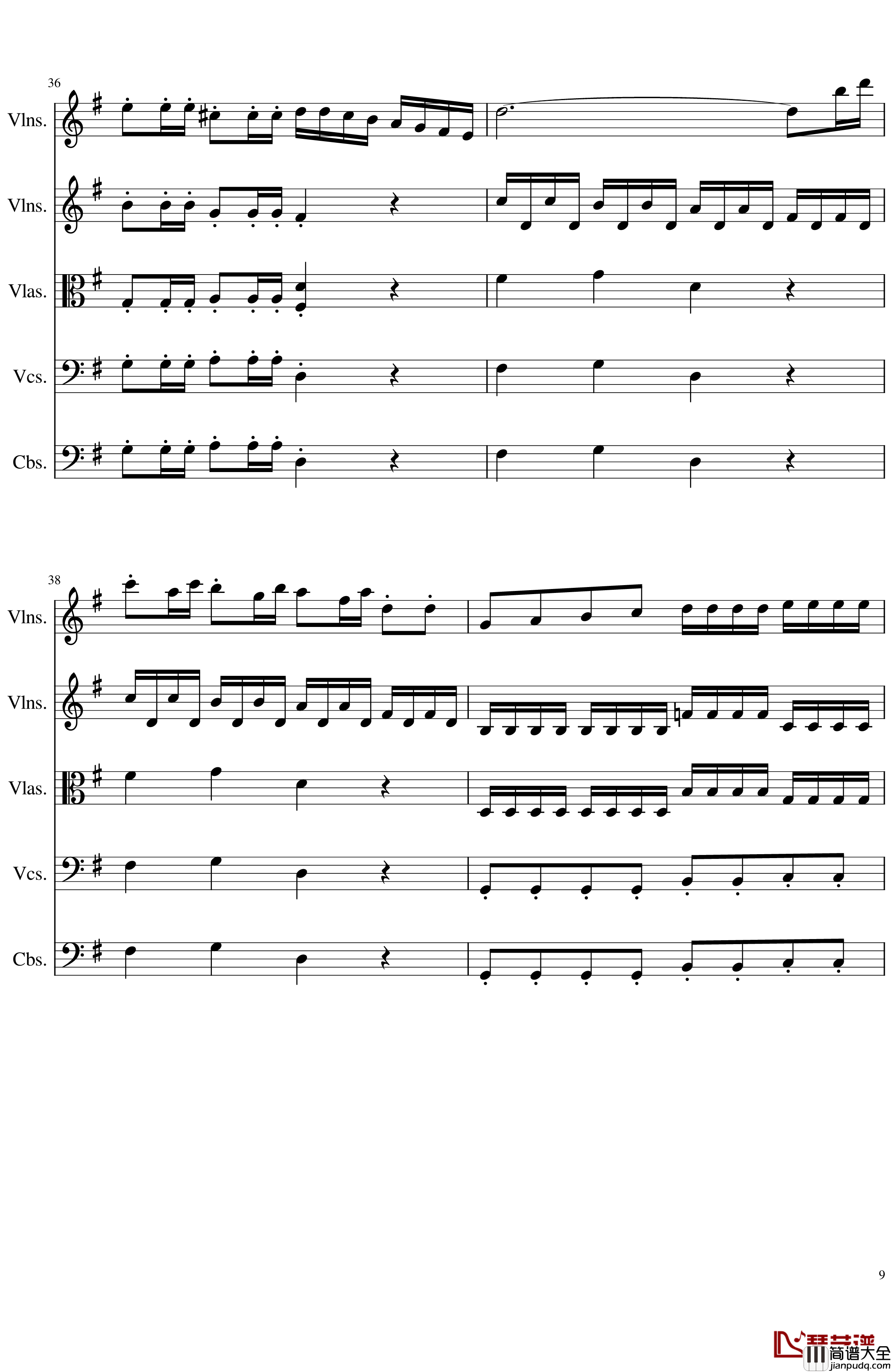 March_in_C,_Op.124b钢琴谱_一个球