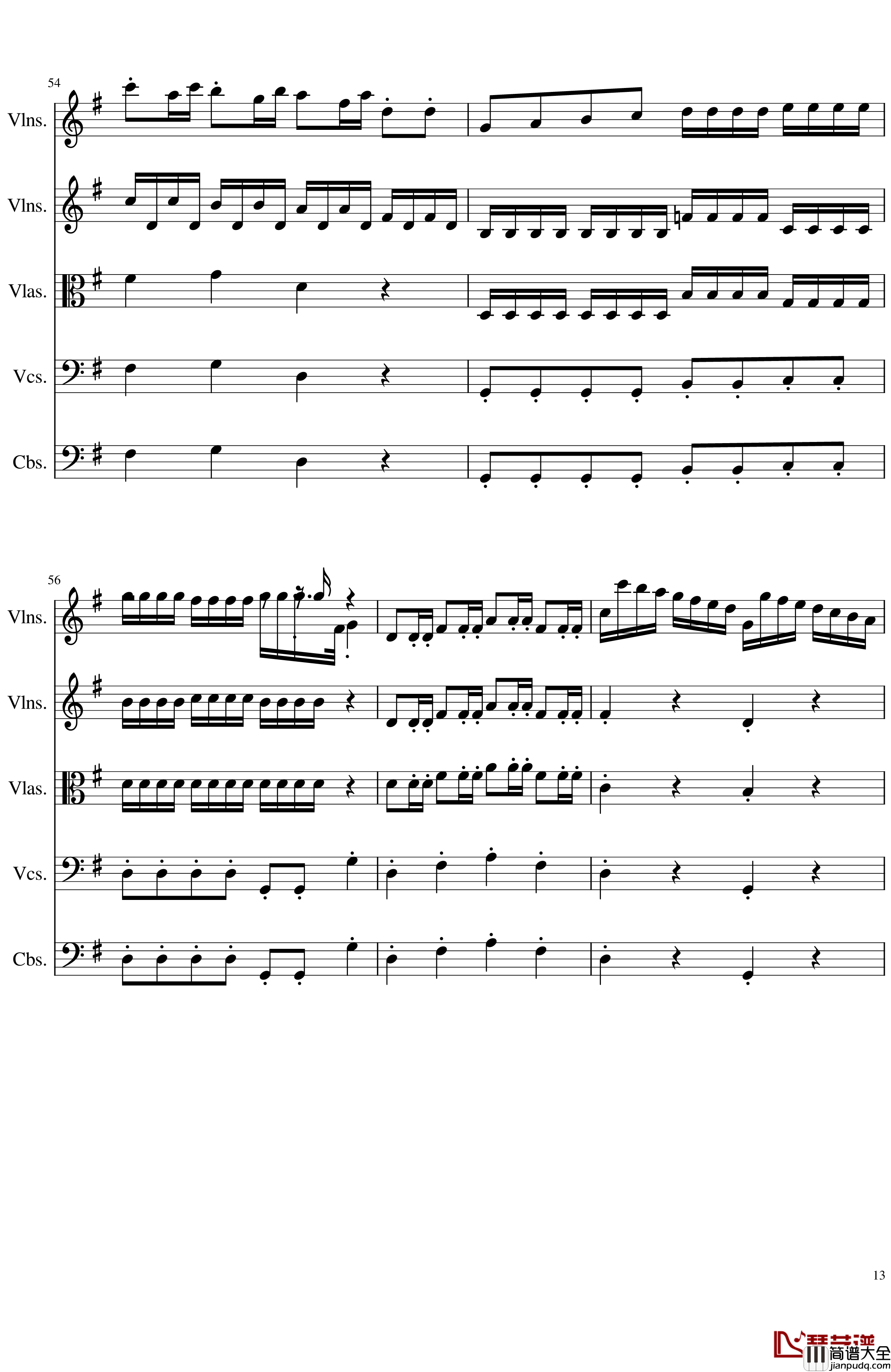 March_in_C,_Op.124b钢琴谱_一个球