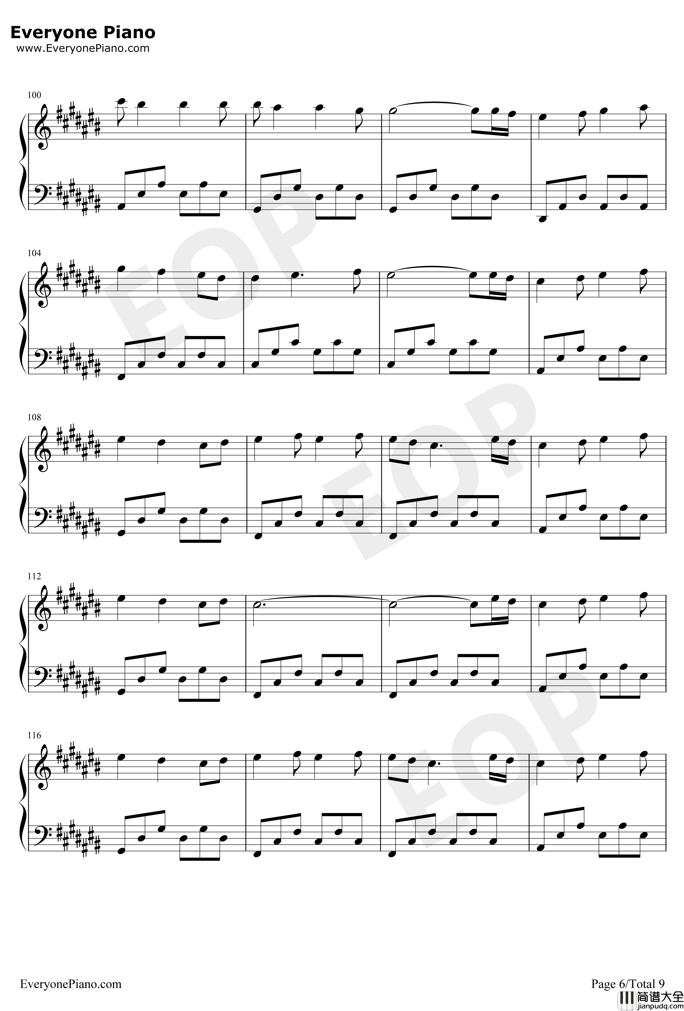 Dream_of_Flying钢琴谱_BrianCrain