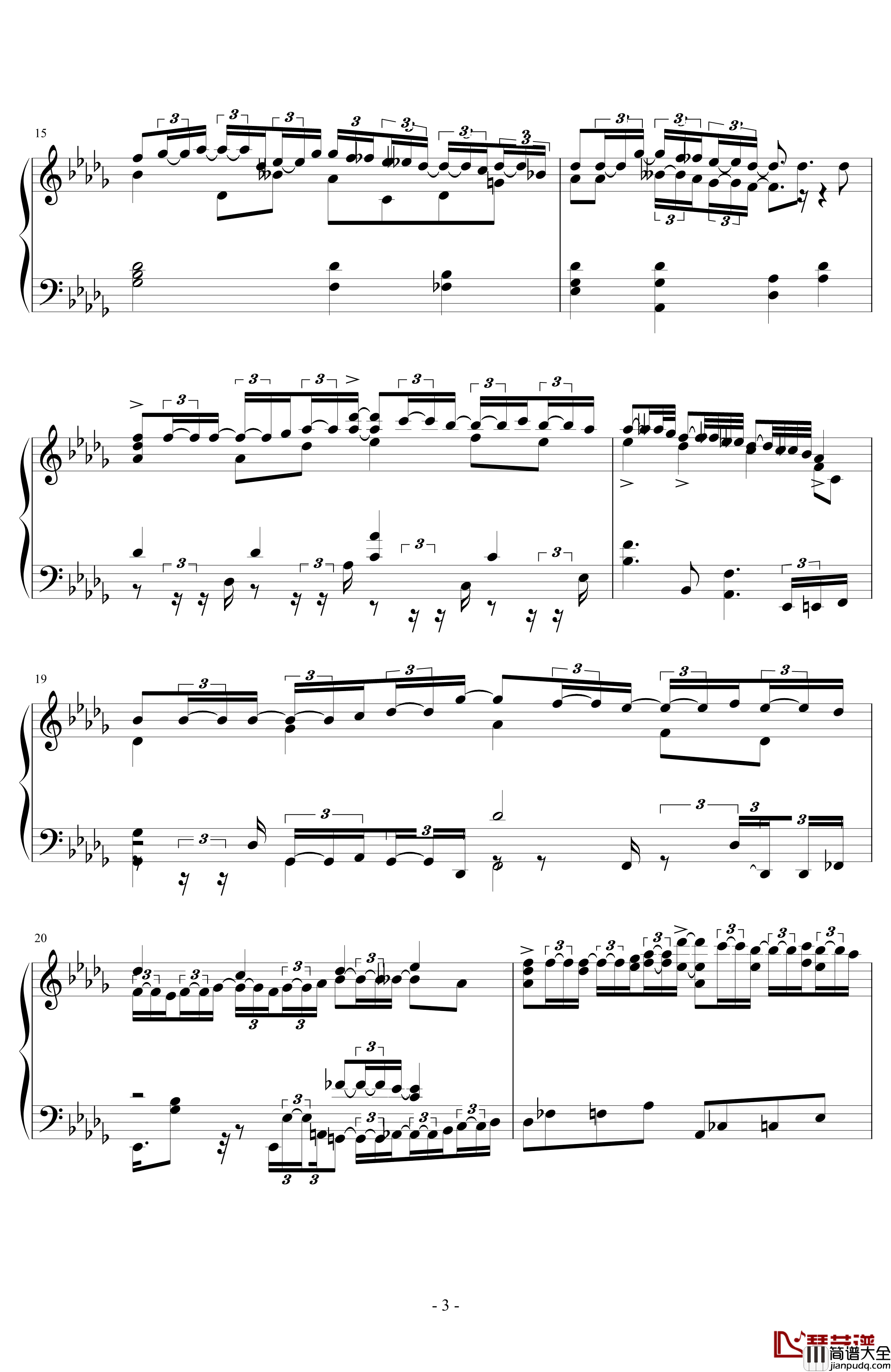 第一次飞行钢琴谱_姐姐的吉他