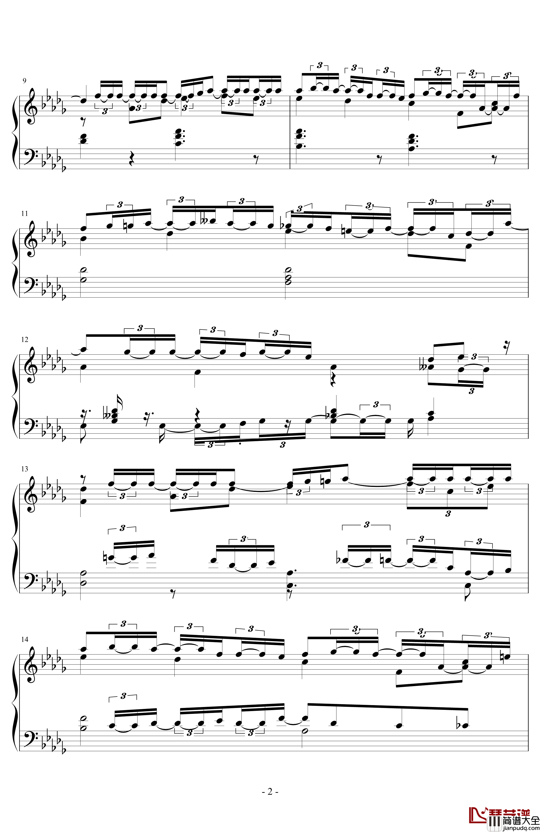 第一次飞行钢琴谱_姐姐的吉他