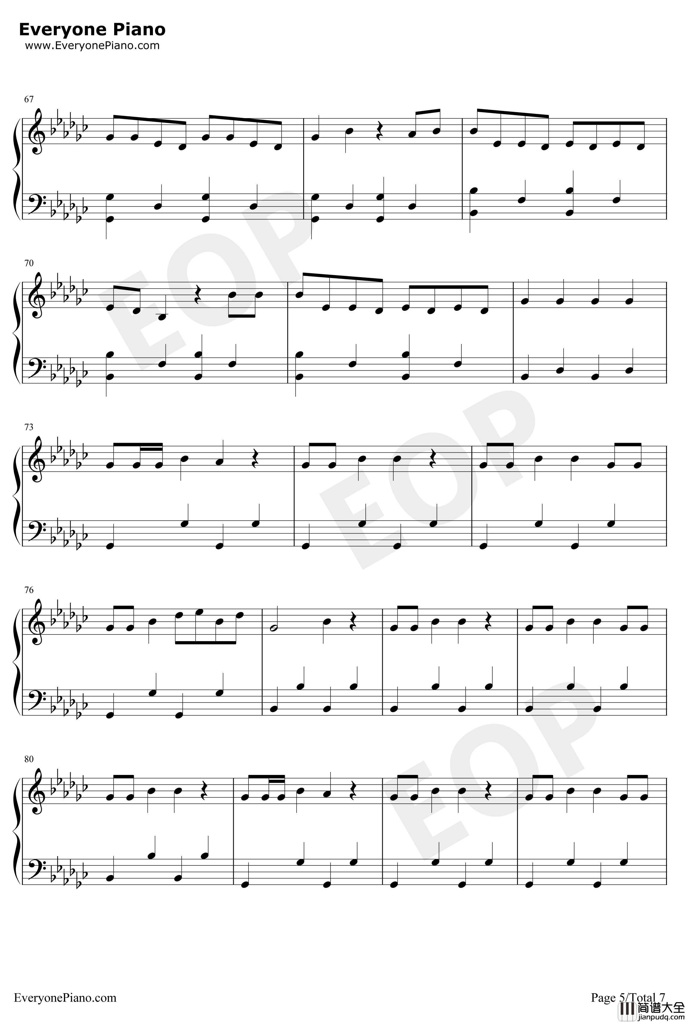 NASA钢琴谱_ArianaGrande