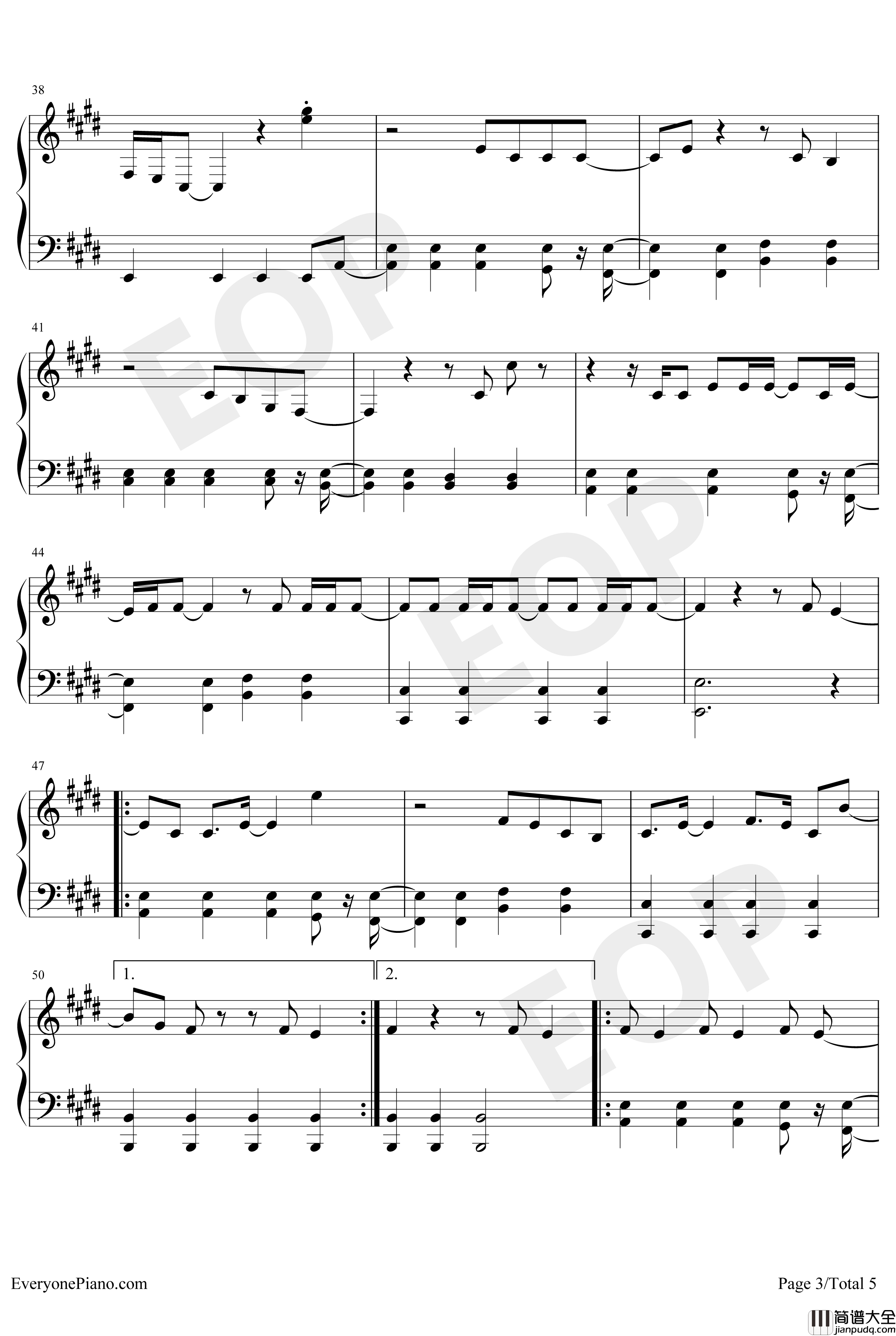 Giant钢琴谱_CalvinHarrisRag'n'BoneMan