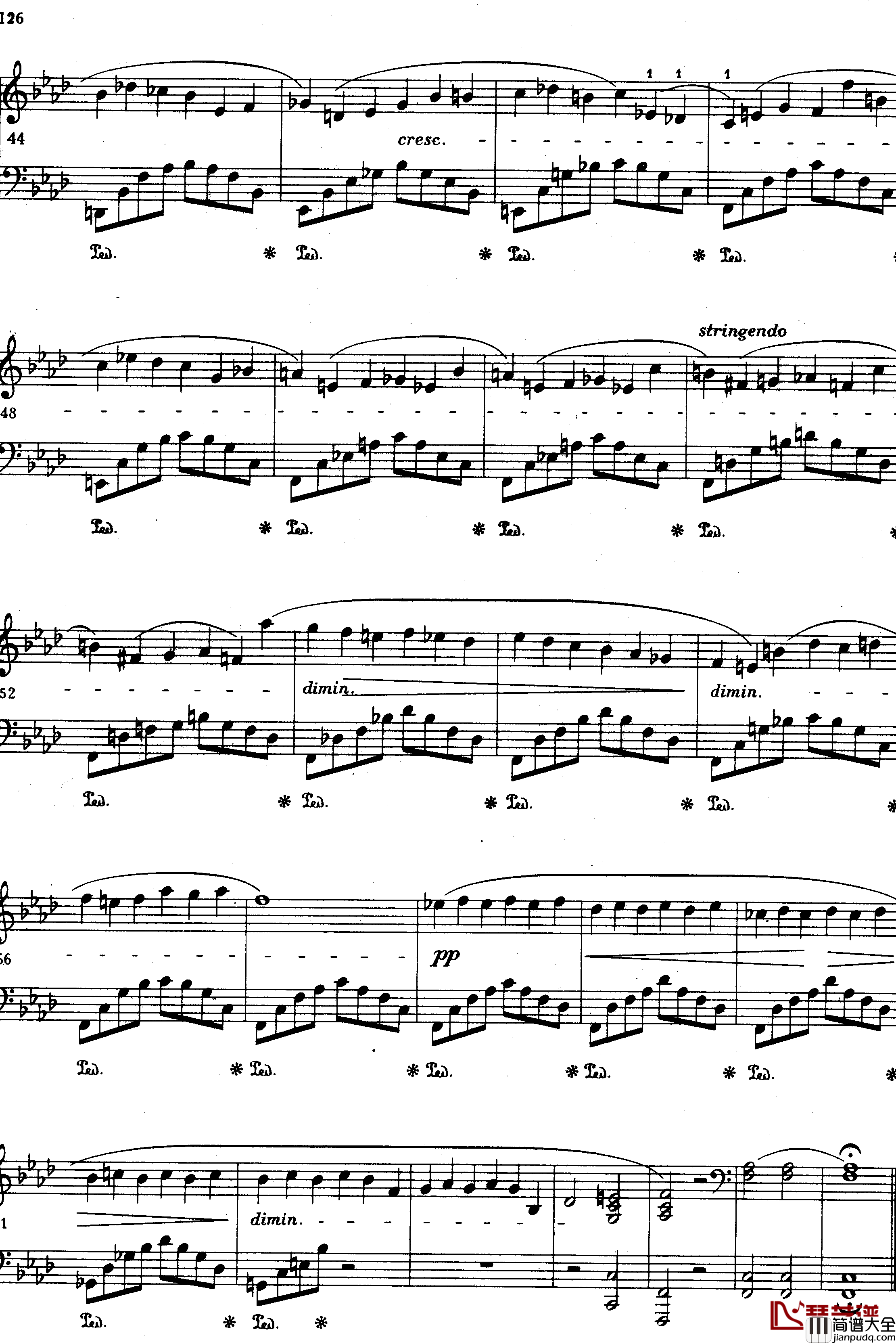 练习曲OP25No12钢琴谱_肖邦_chopin