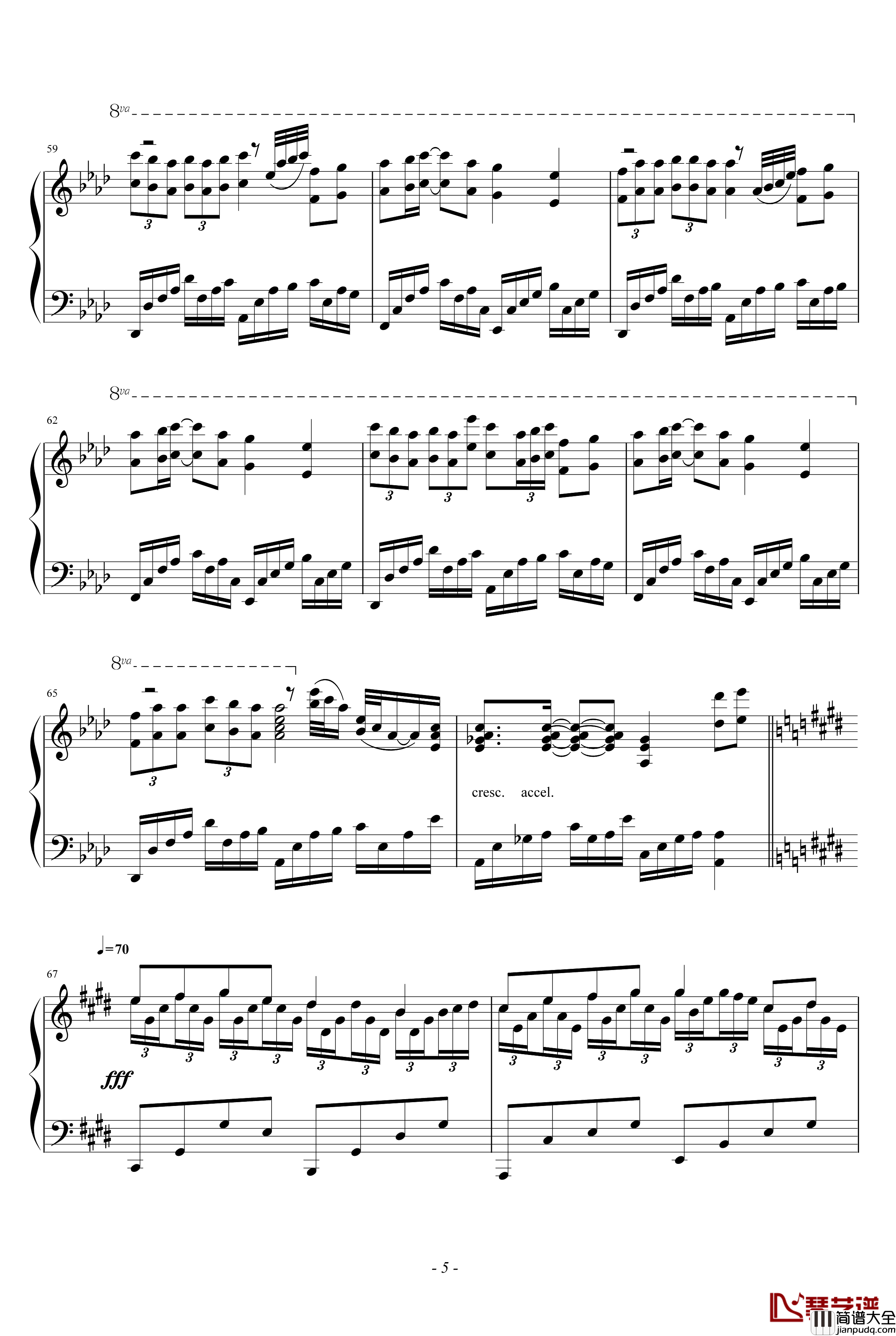 无尽的爱钢琴谱_神话_成龙