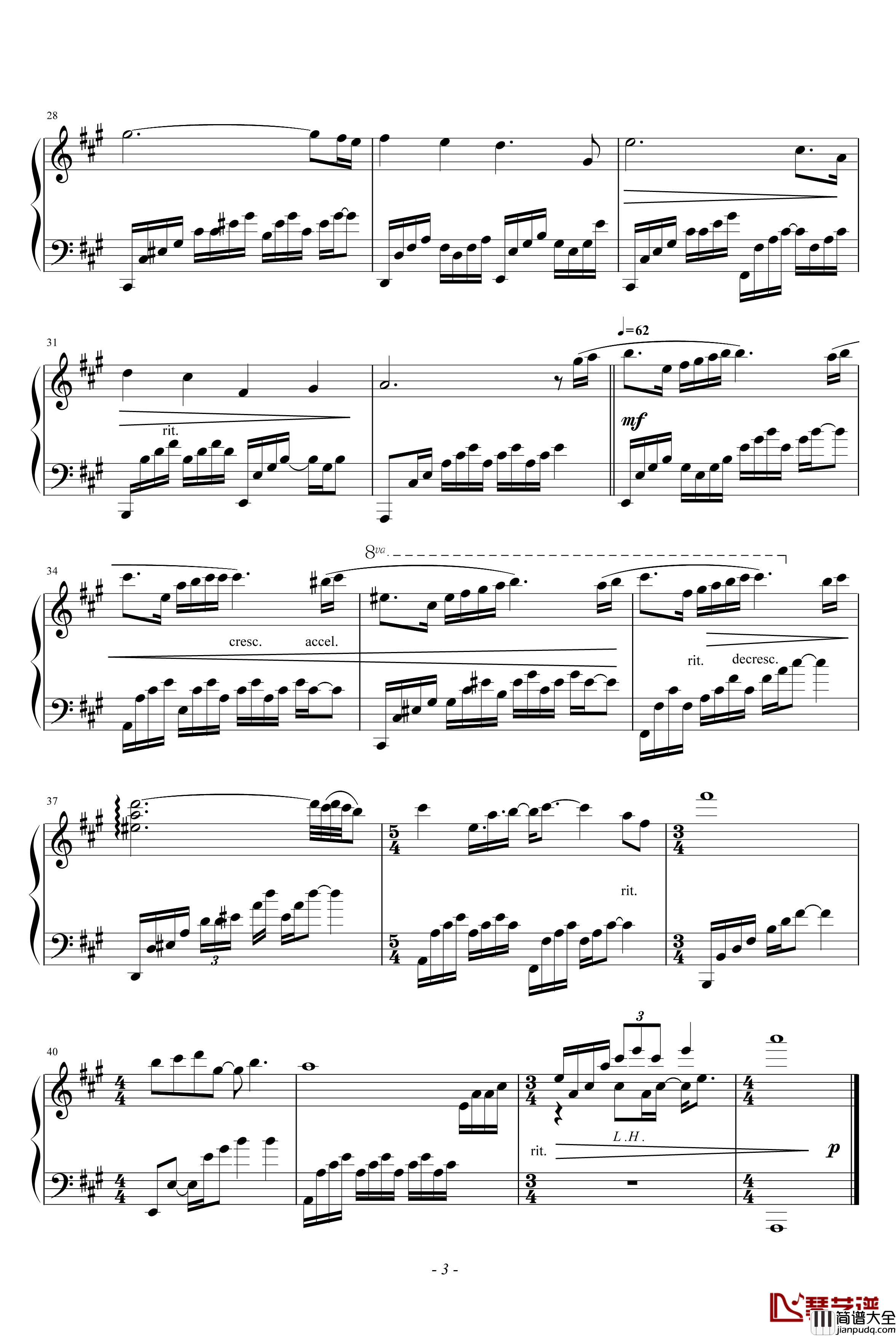 My_First_Love钢琴谱_Ernesto_Cortazar