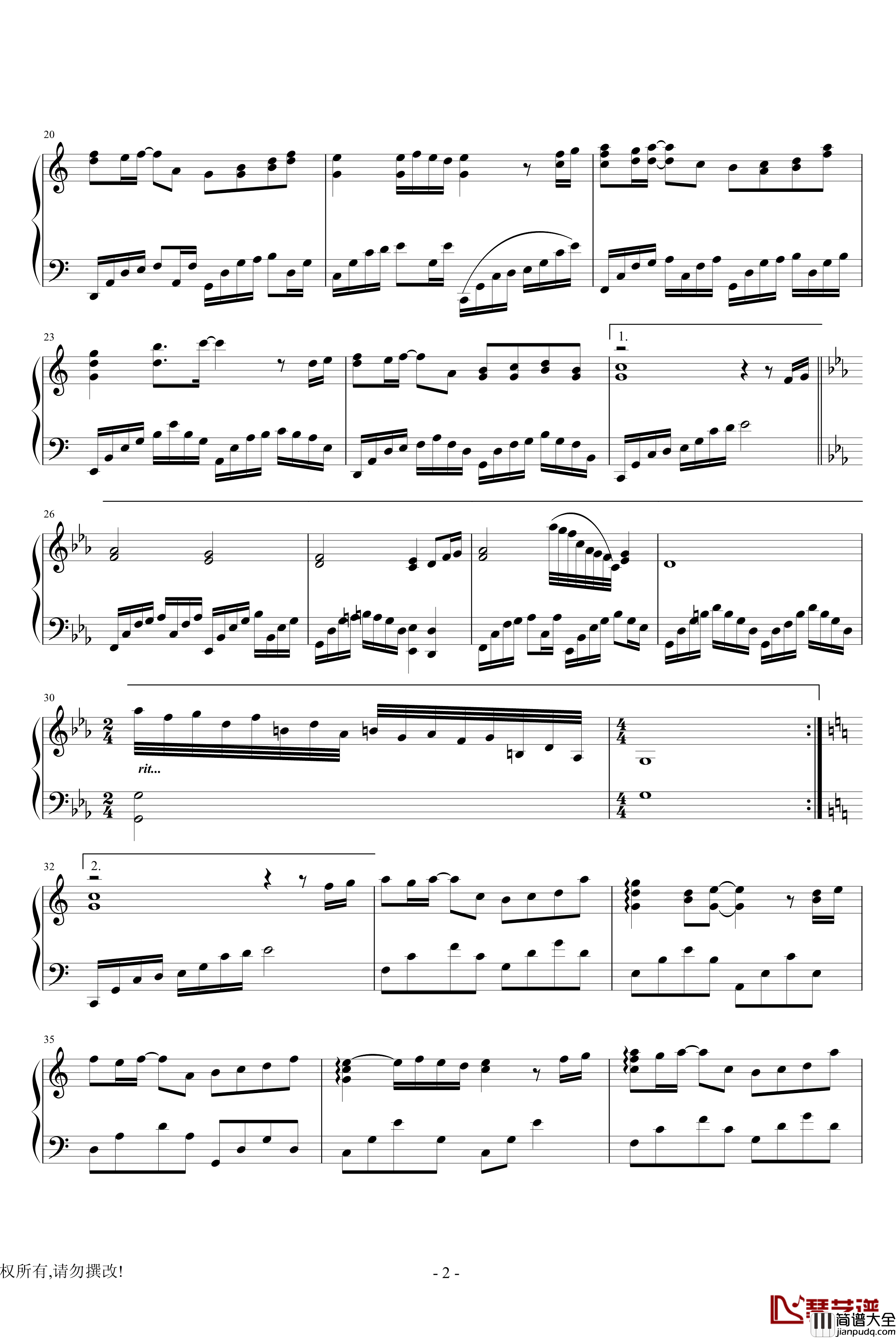 Stay_together_forever钢琴谱_完美_帅