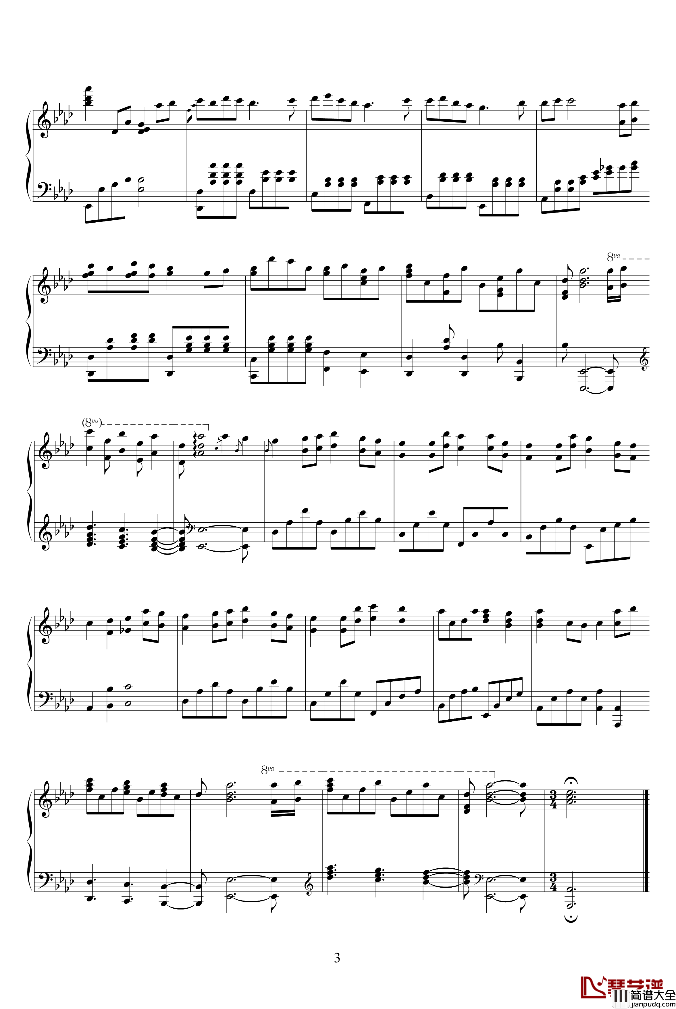 Tensiqts钢琴谱_须釜俊一