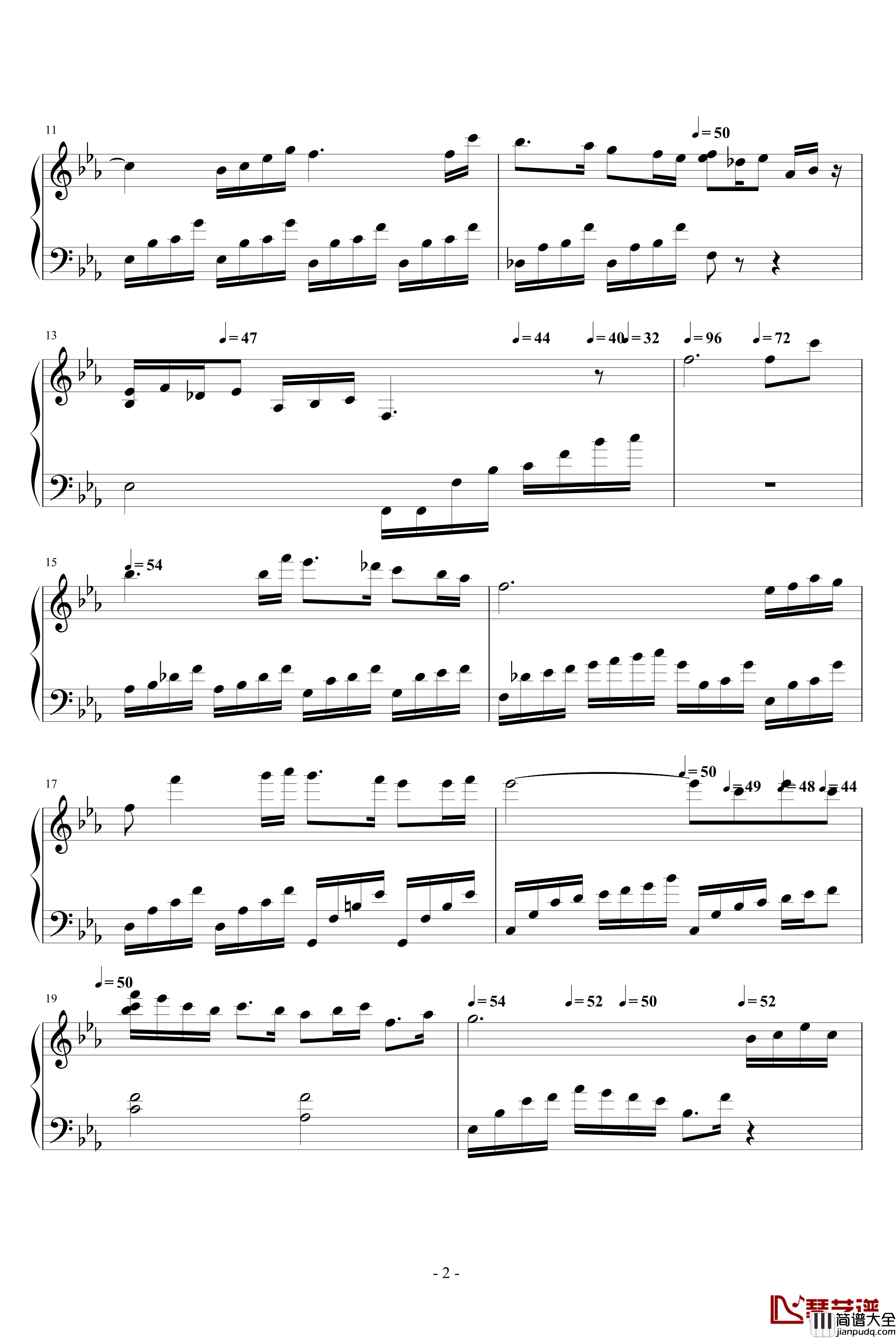 冬阳钢琴谱_影视