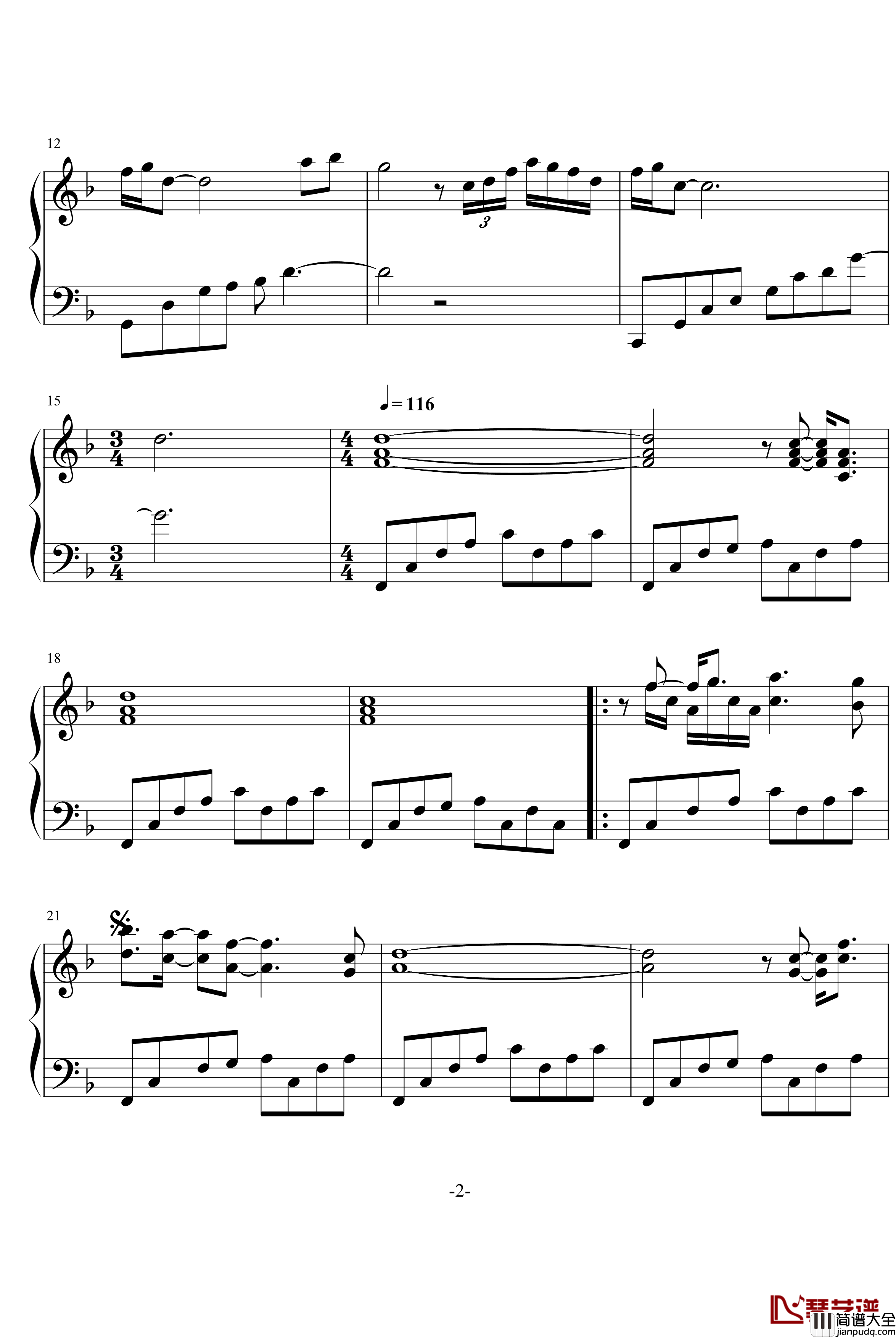 Swept_Away钢琴谱_雅尼