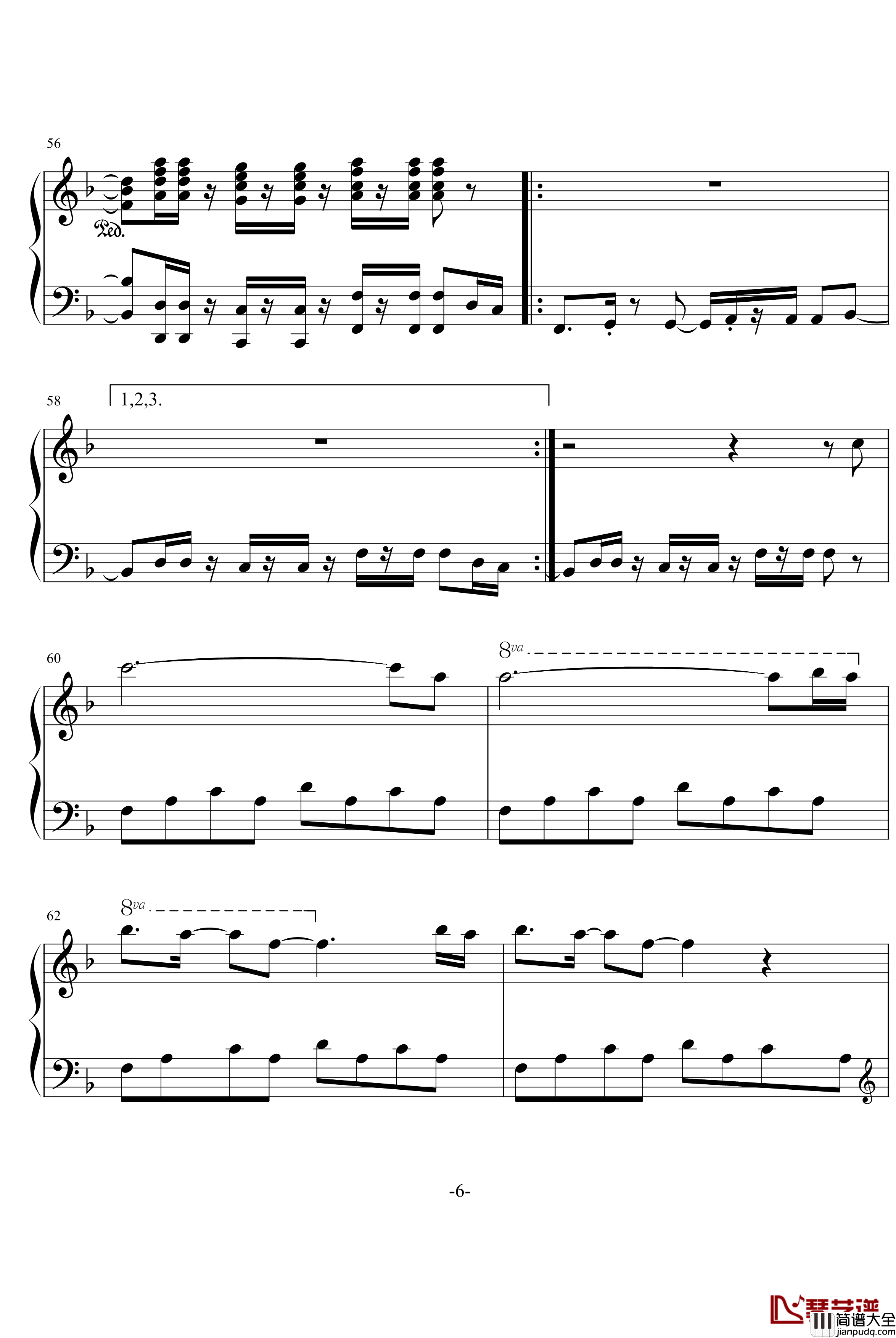 Swept_Away钢琴谱_雅尼