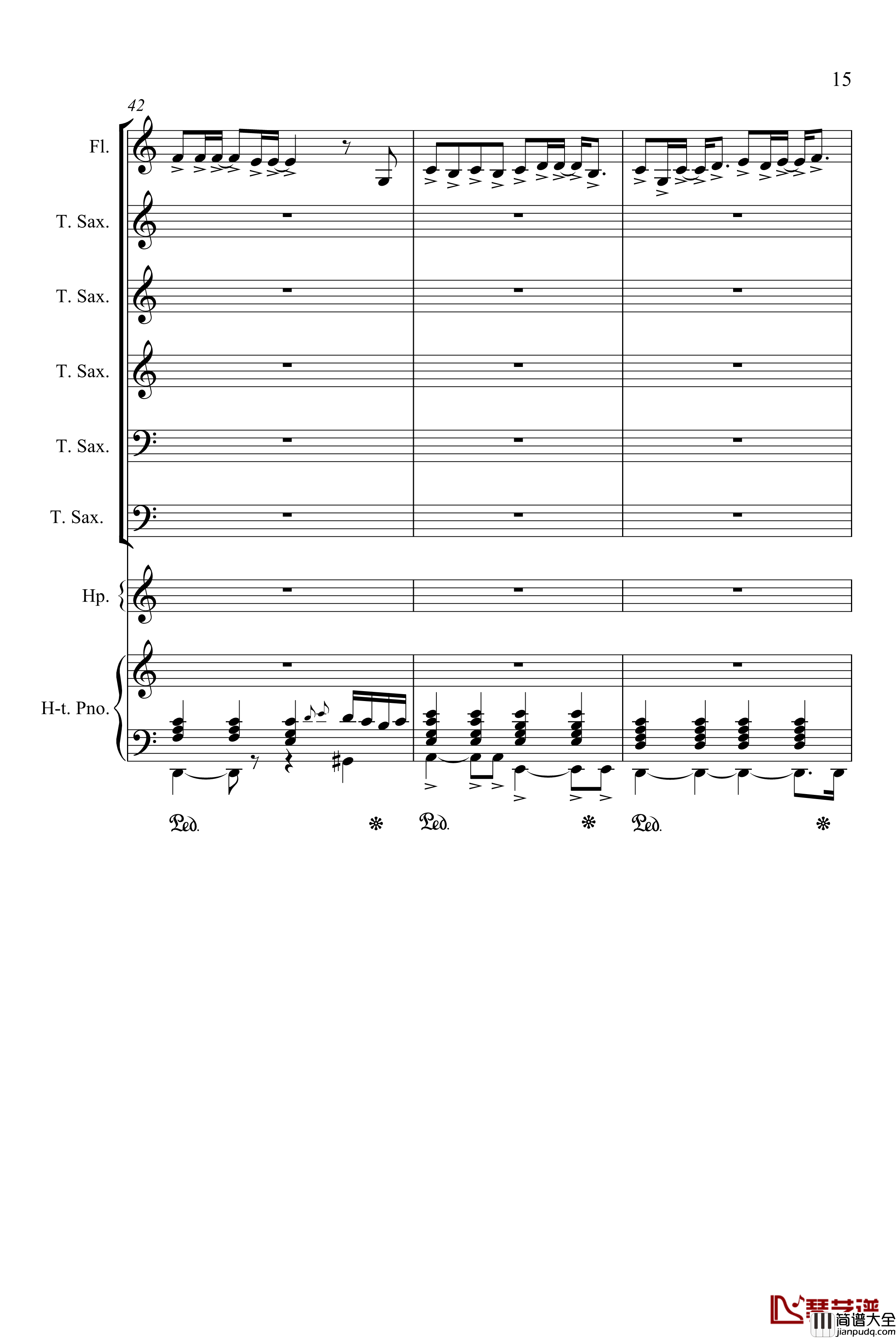 心雨钢琴谱_周杰伦