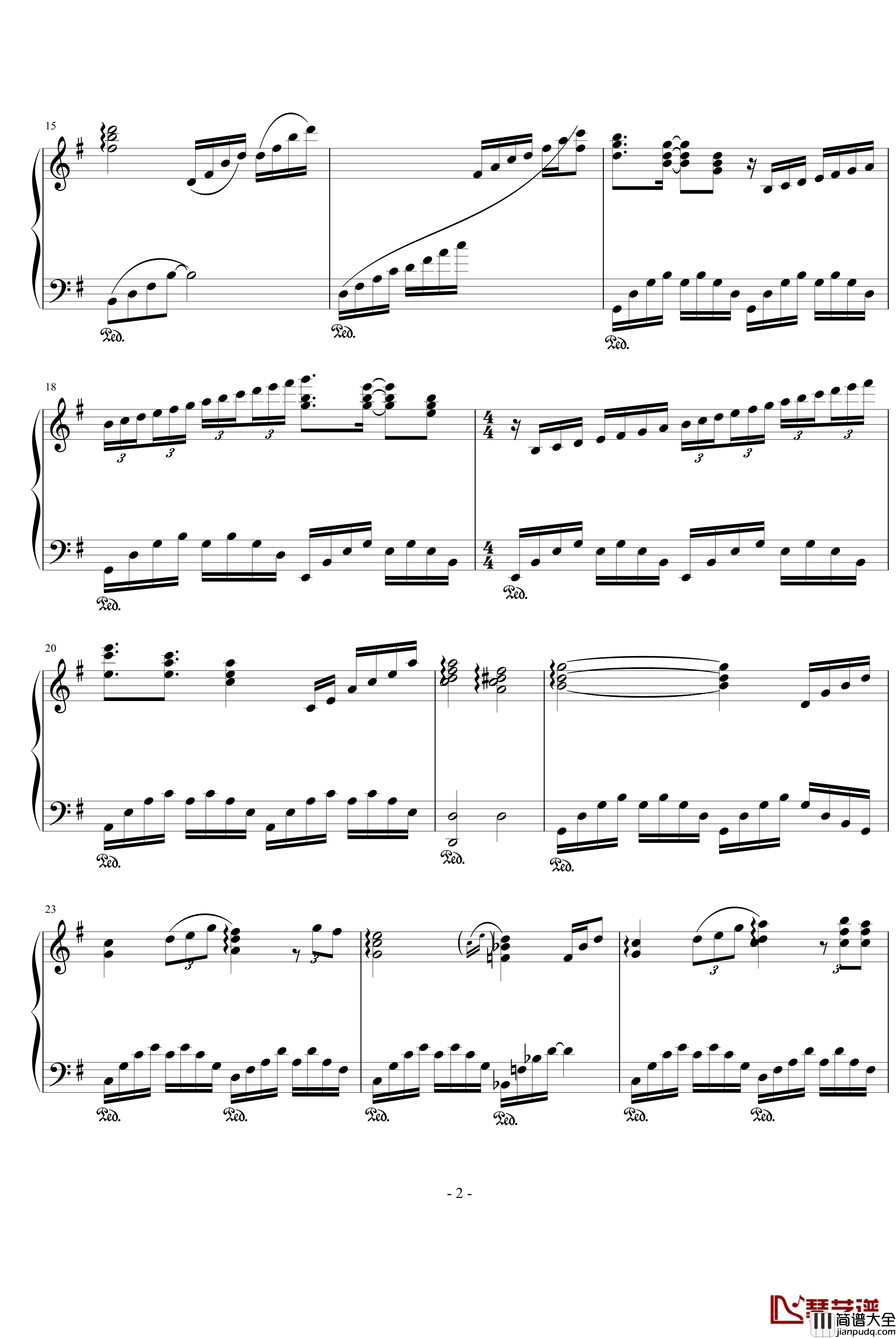 人鬼情未了钢琴谱_影视