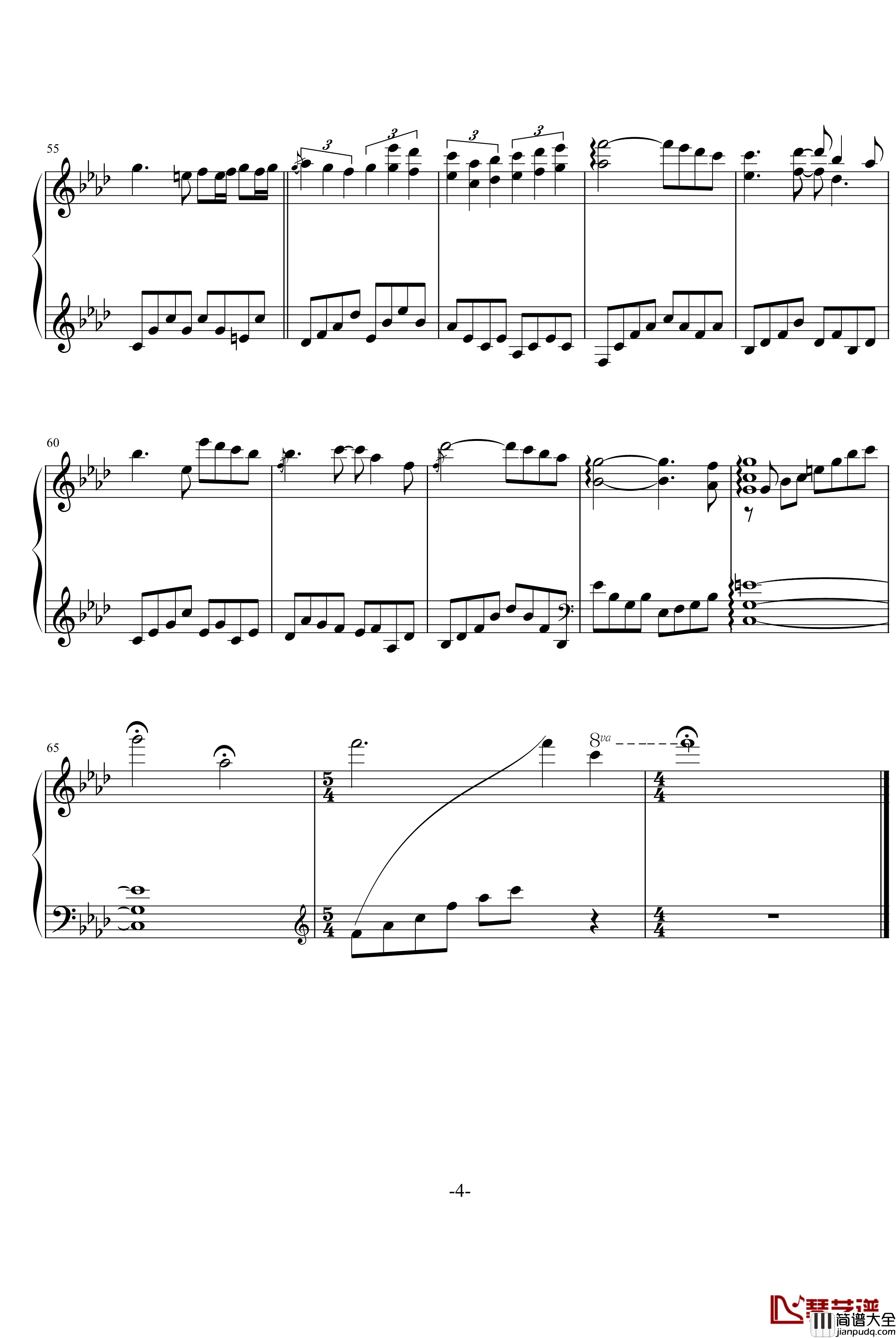 first_touch钢琴谱_雅尼