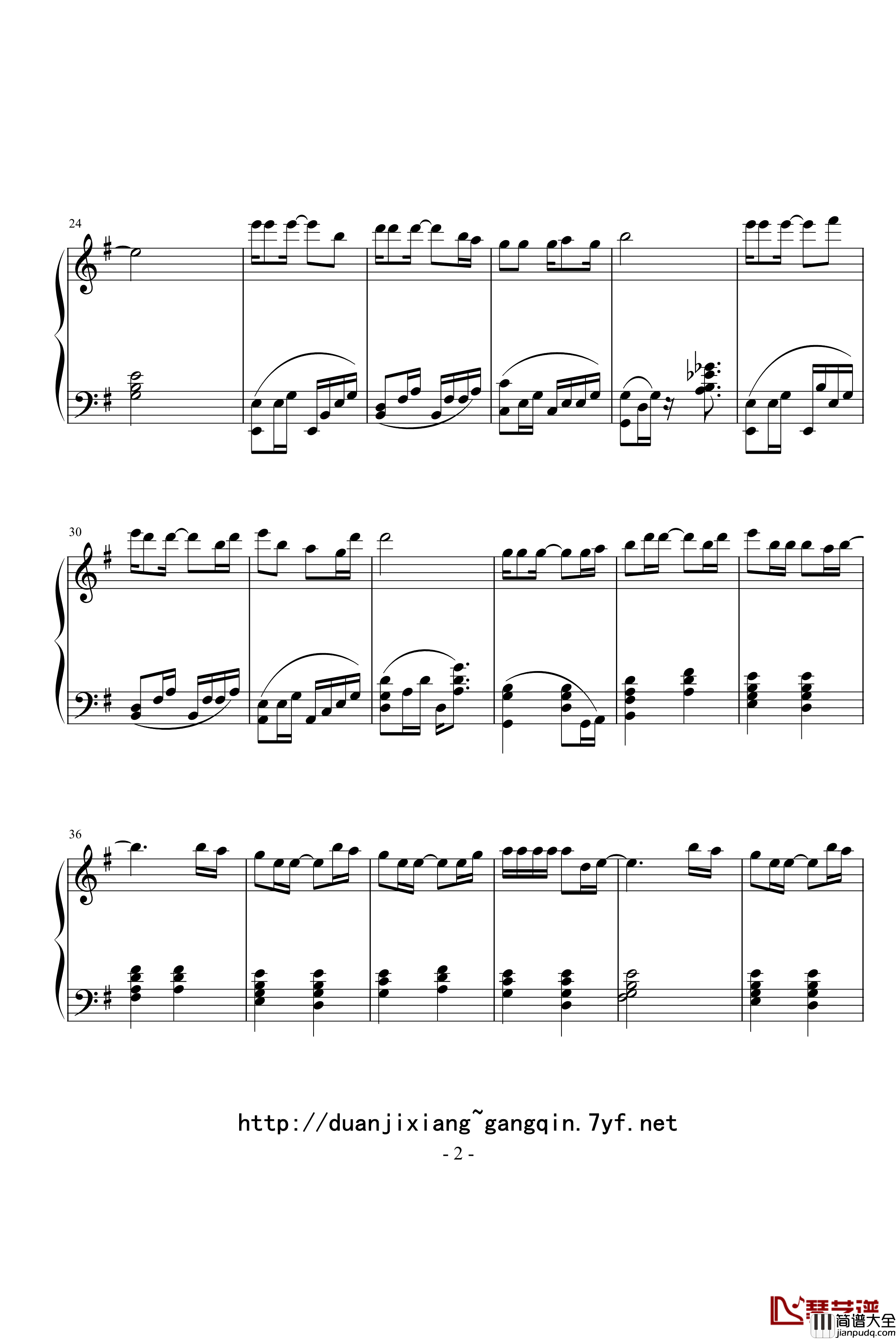 大约在冬季钢琴谱_凤师少爷版_齐秦