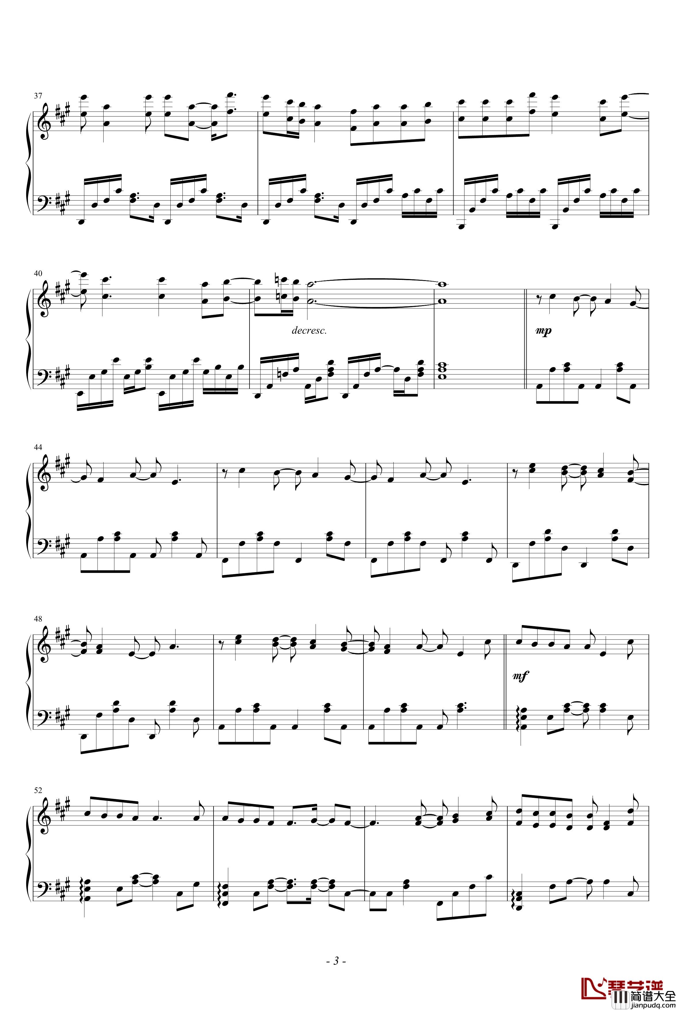 让我取暖钢琴谱_王力宏