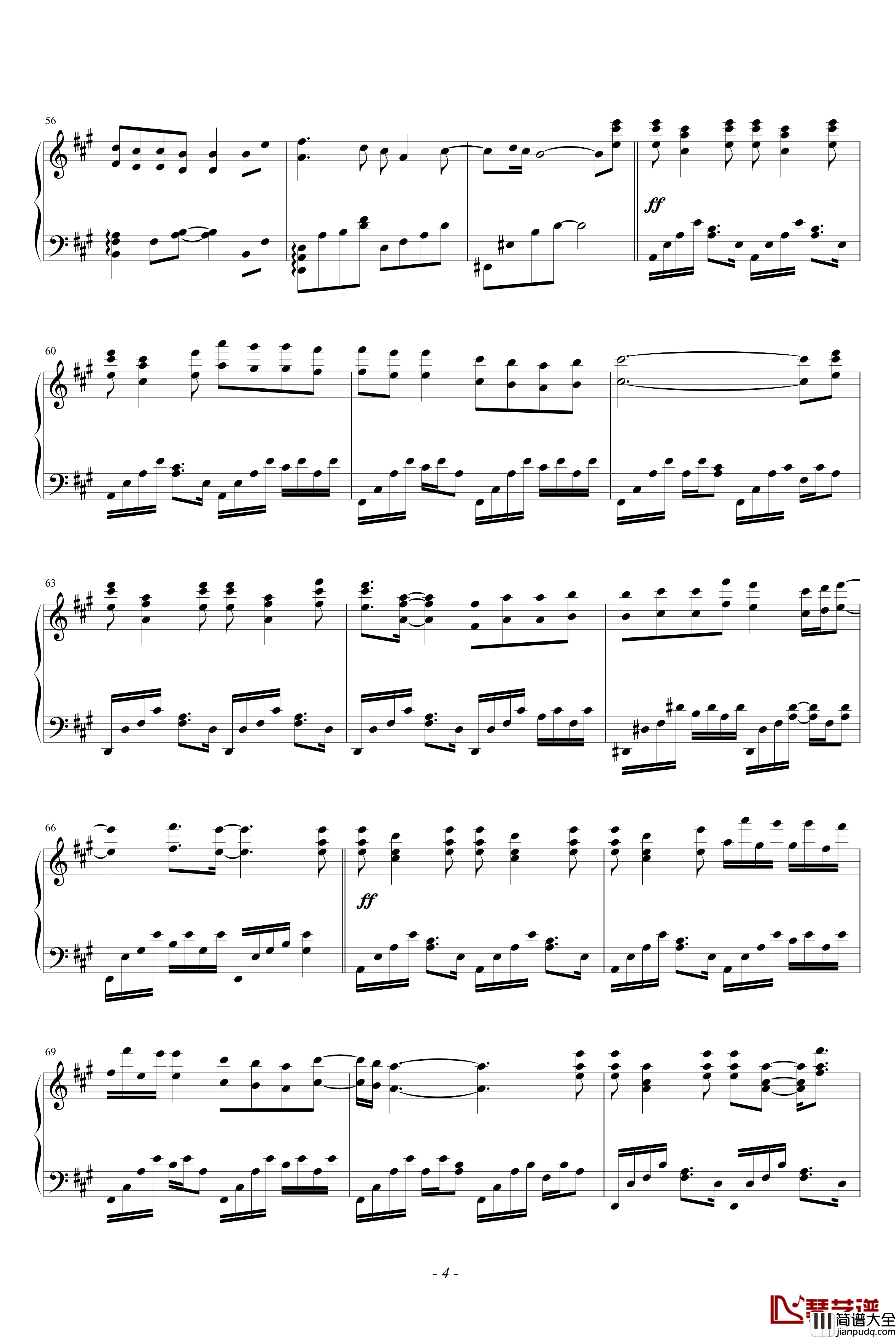 让我取暖钢琴谱_王力宏