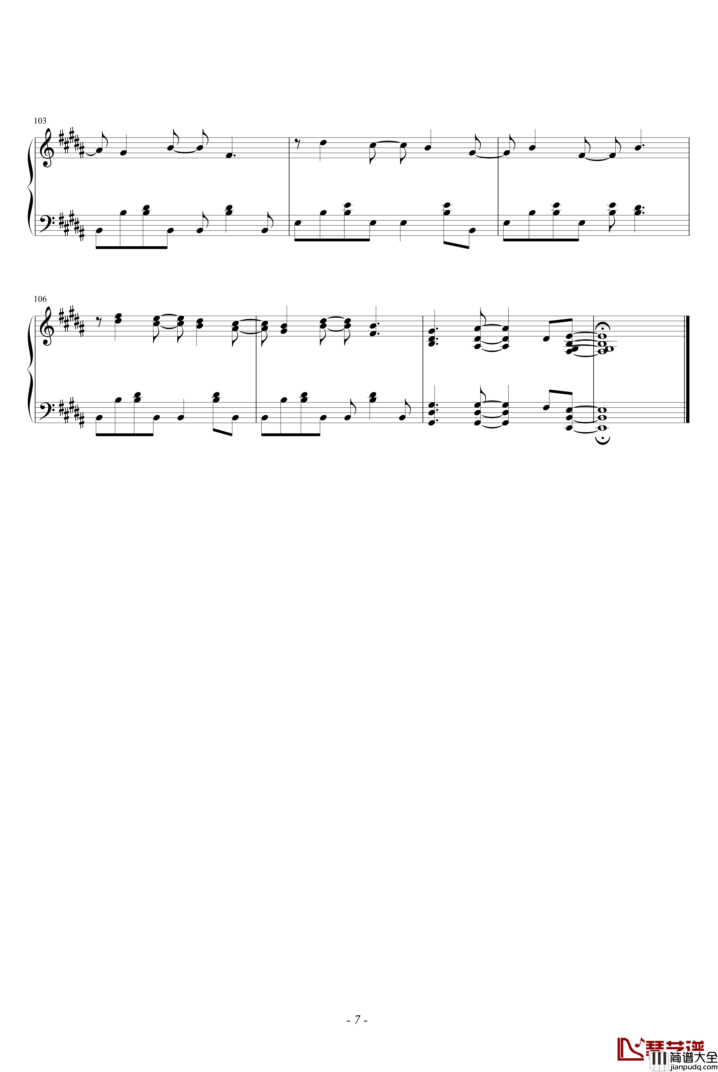 让我取暖钢琴谱_王力宏