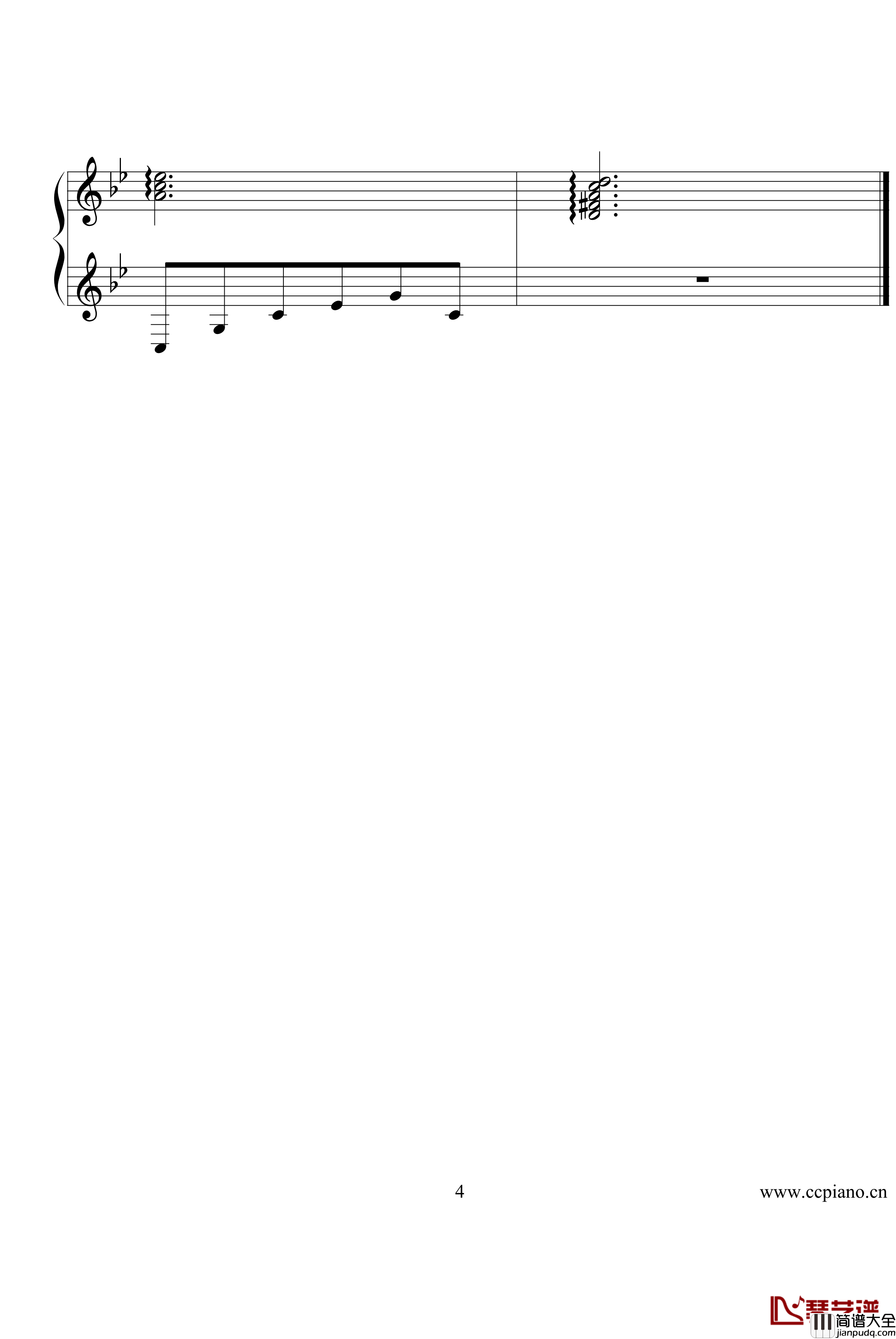 霍尔的移动城堡钢琴谱_恋だね_久石让