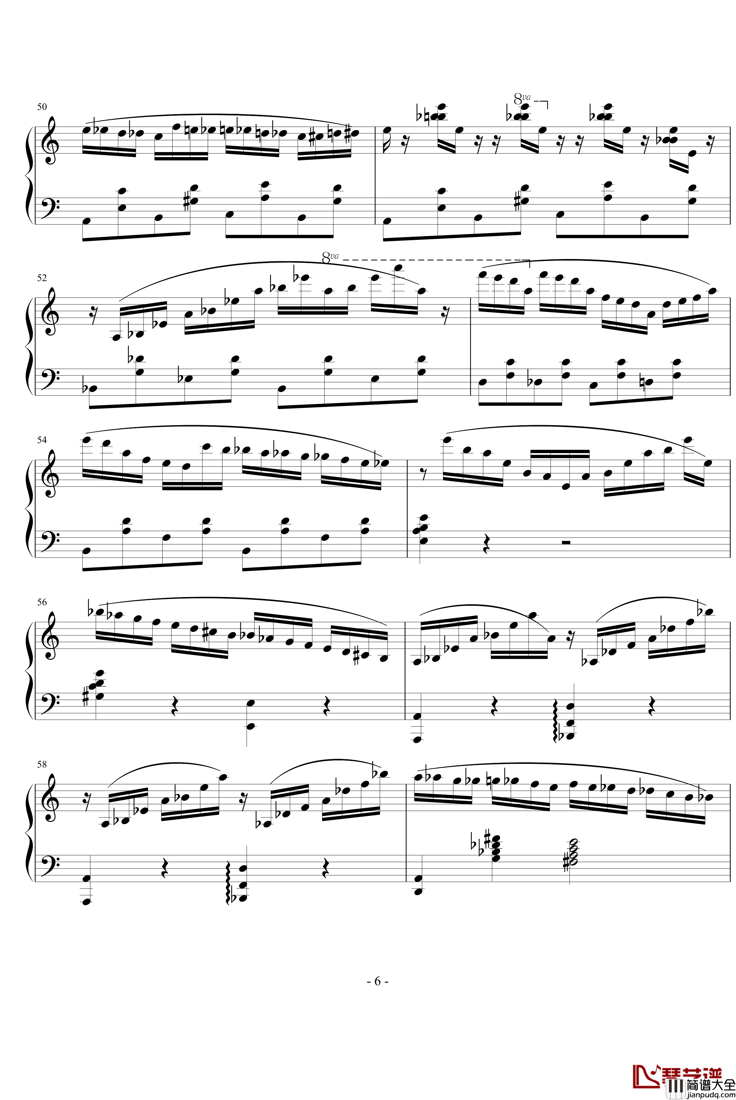 野蜂飞舞钢琴谱_爵士版_里姆斯基_柯萨科夫