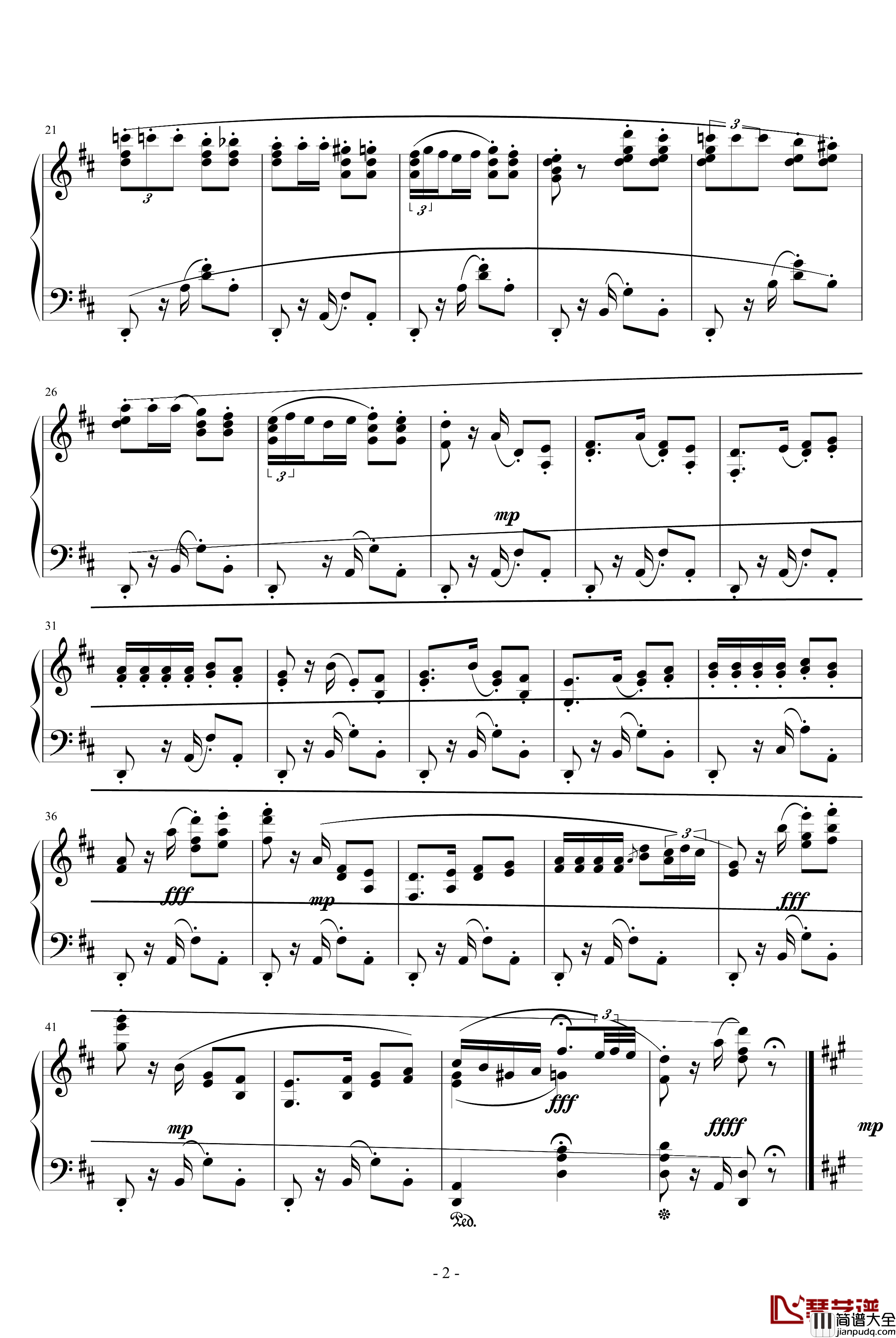 卡门哈巴涅拉舞曲钢琴谱_霍洛维茨