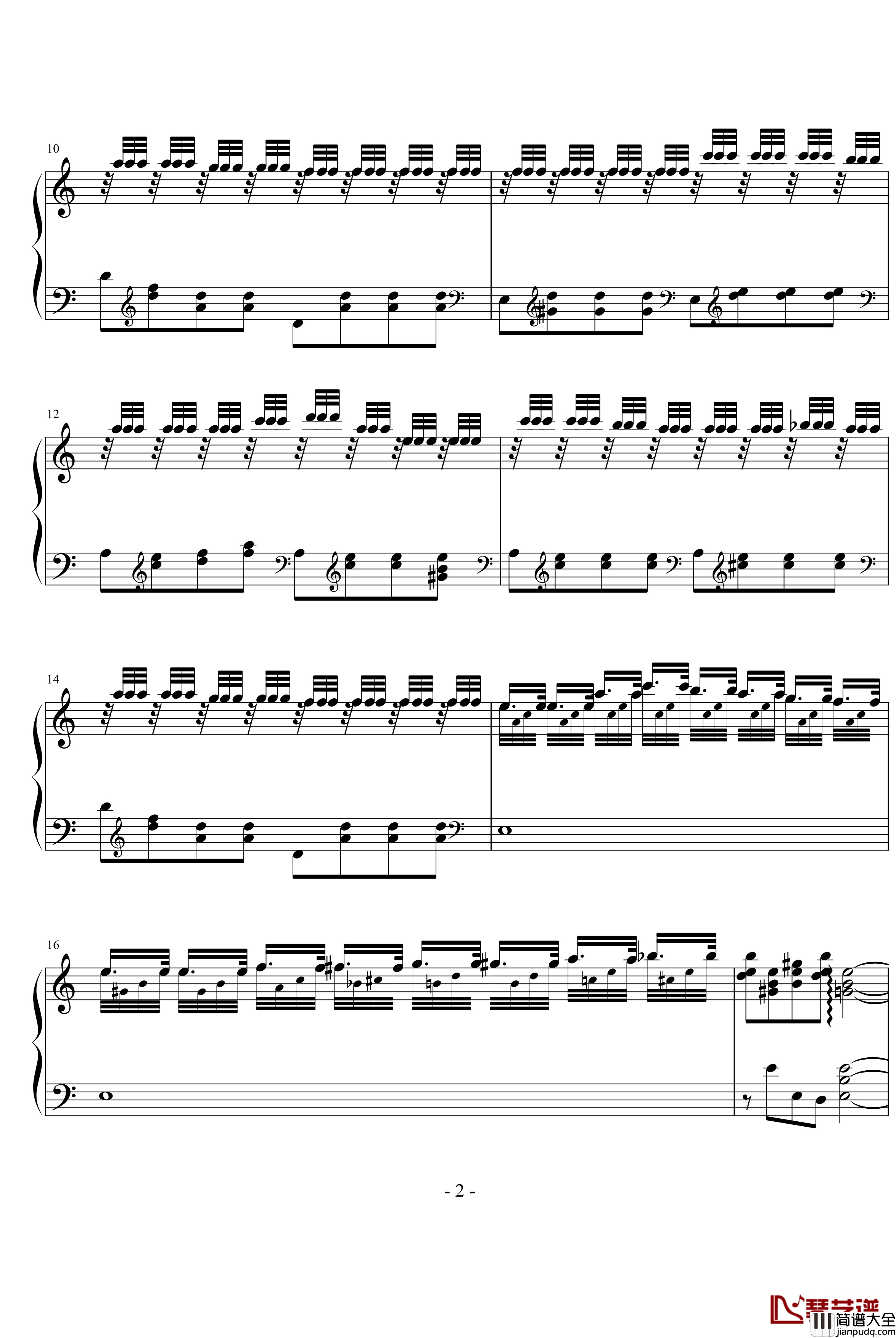 Pianto_Dell_Amante钢琴谱_未知分类