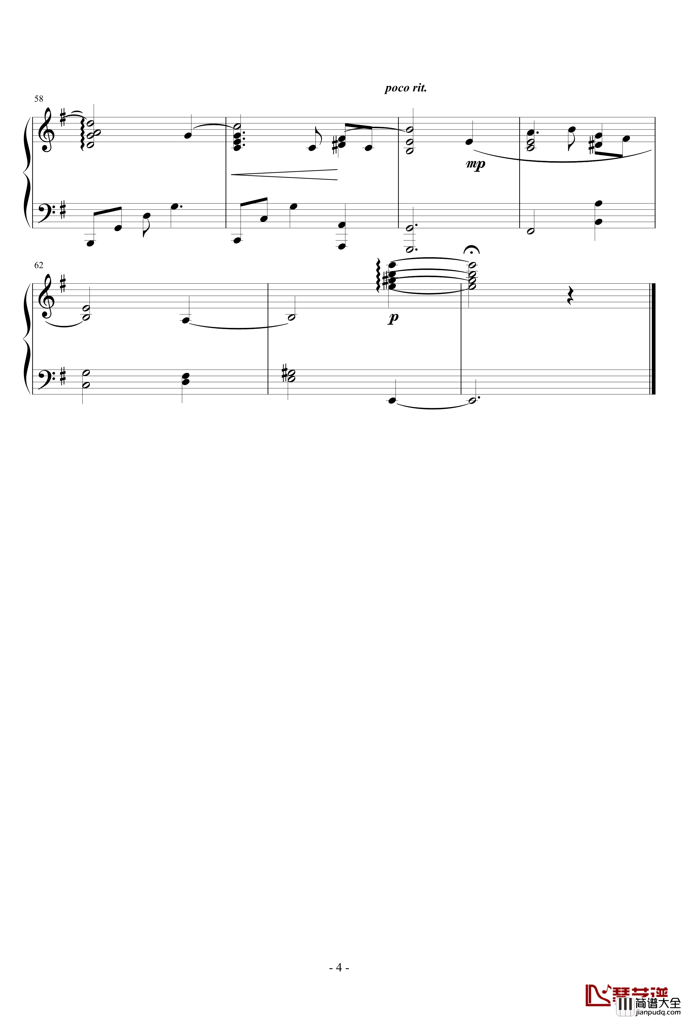 Silencio_de_Parc_Guell钢琴谱_久石让