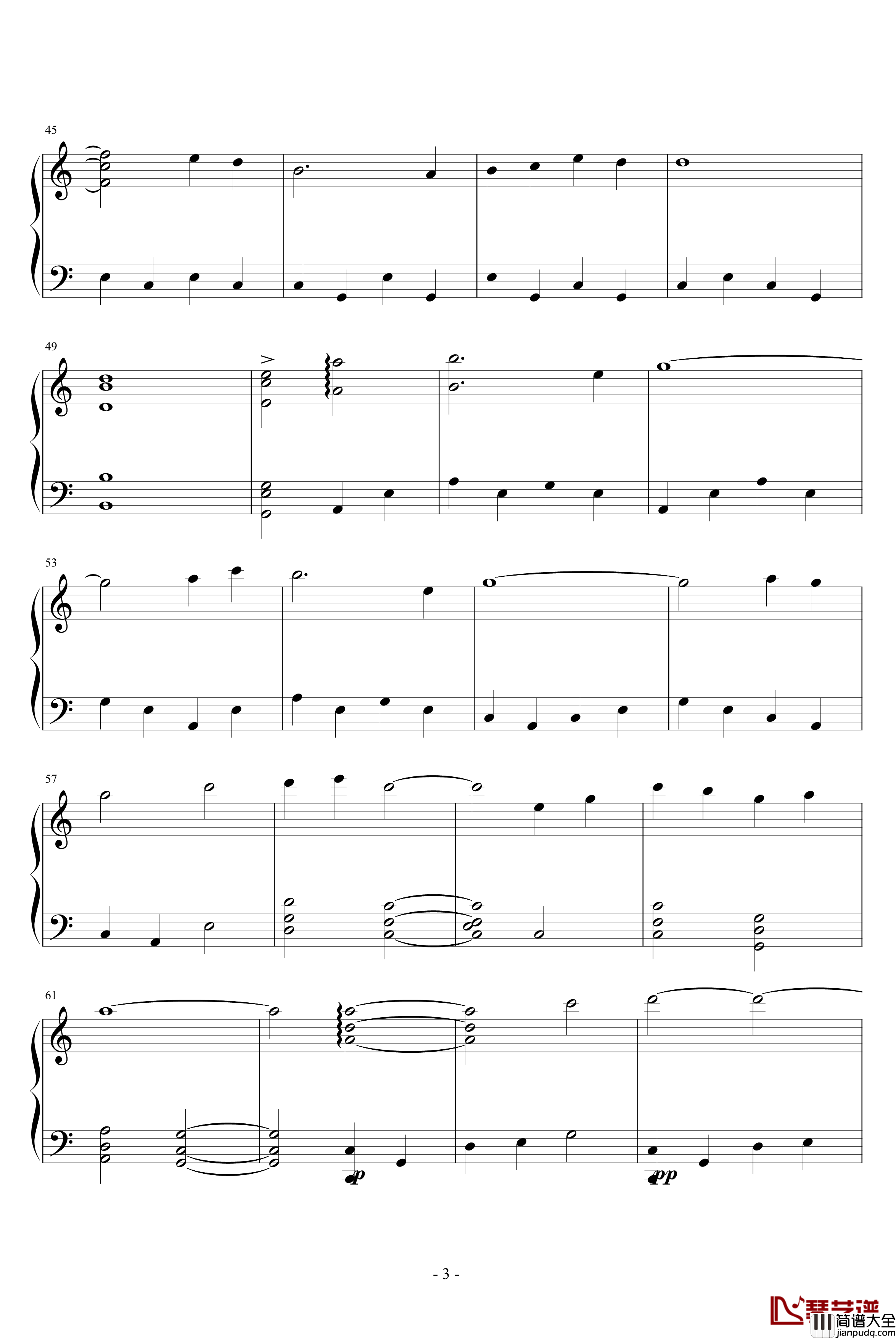 情癫大圣钢琴谱_久石让