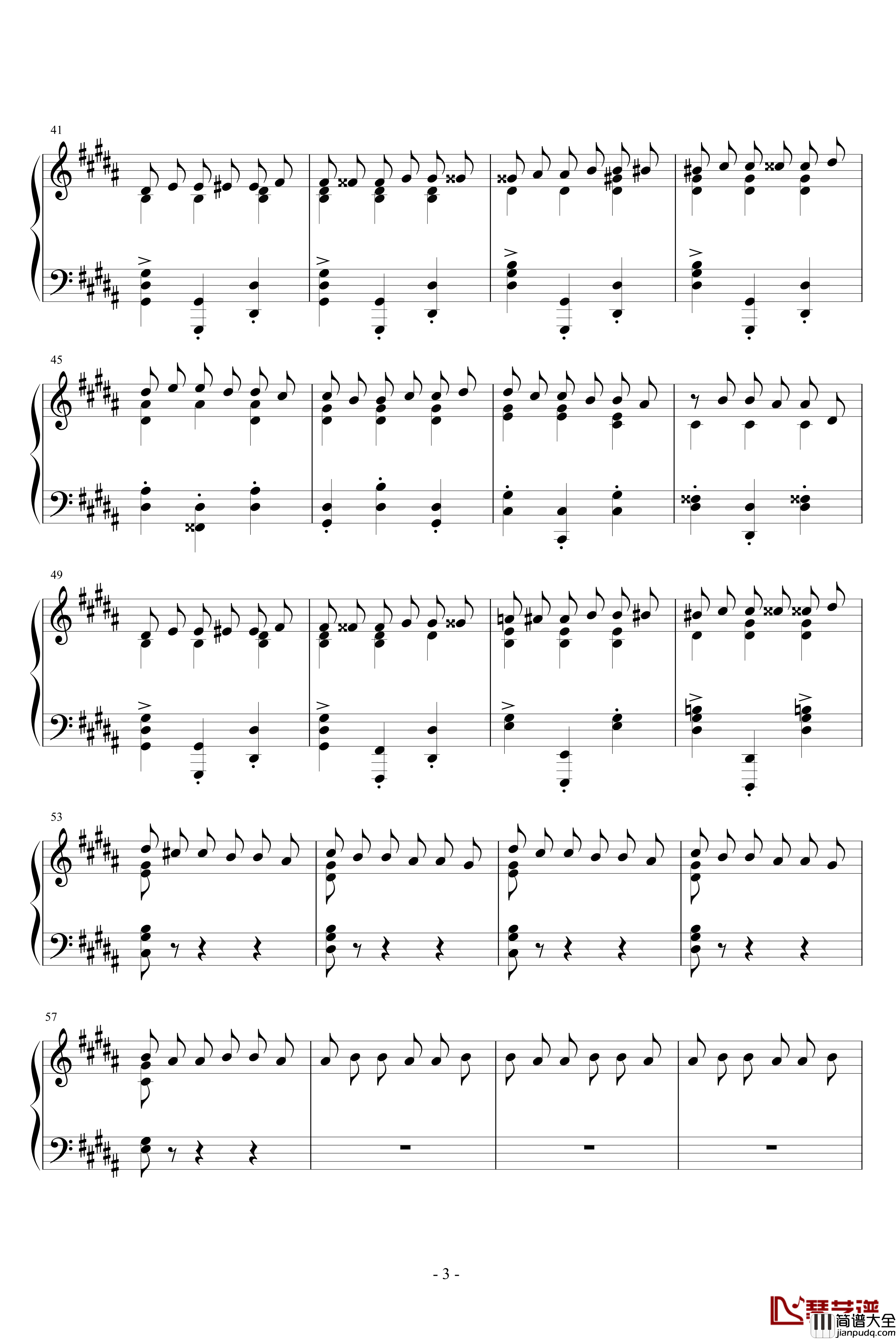 升g小调前奏曲钢琴谱_肖邦_chopin