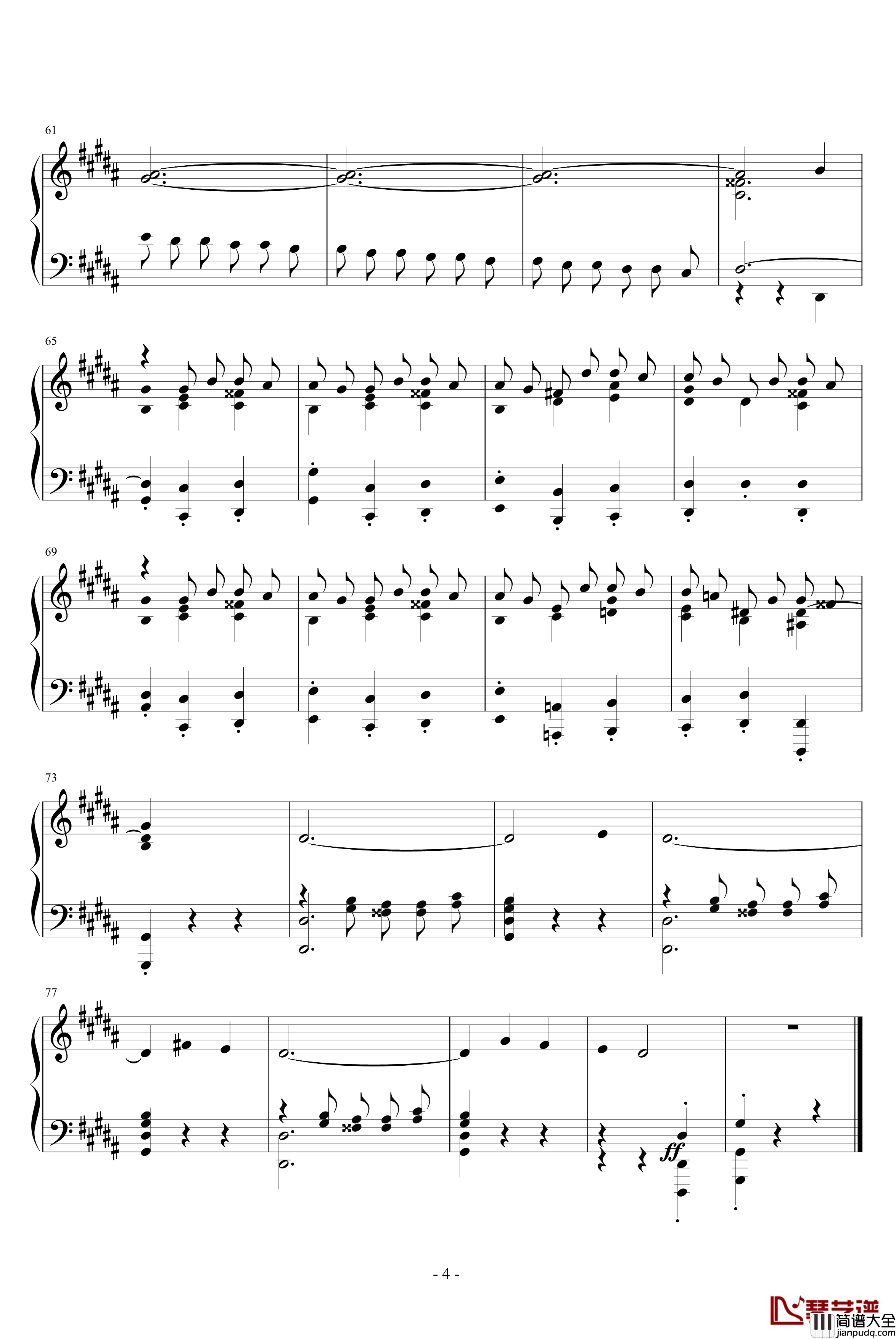 升g小调前奏曲钢琴谱_肖邦_chopin