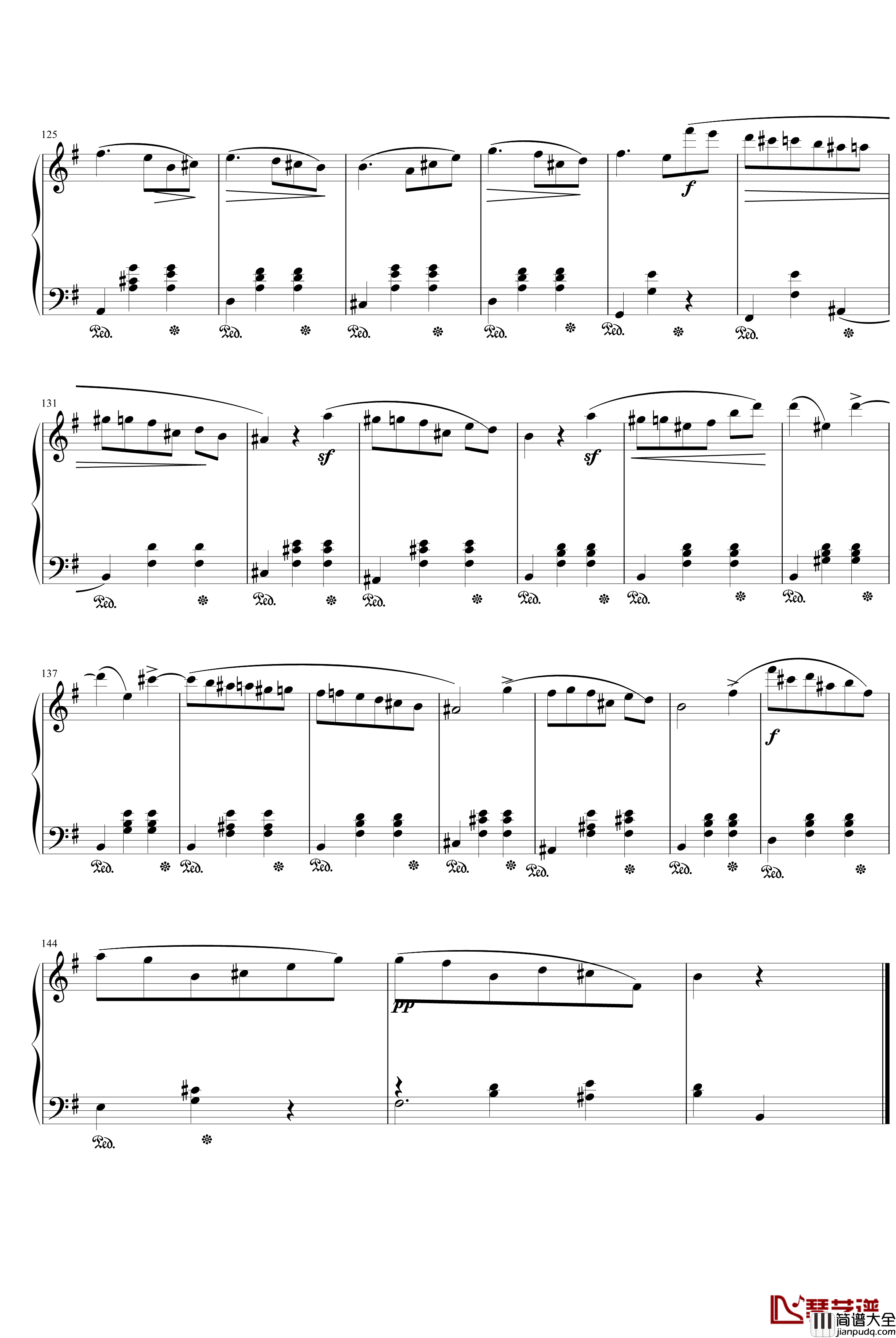 圆舞曲Op.69_No.2钢琴谱_肖邦_chopin