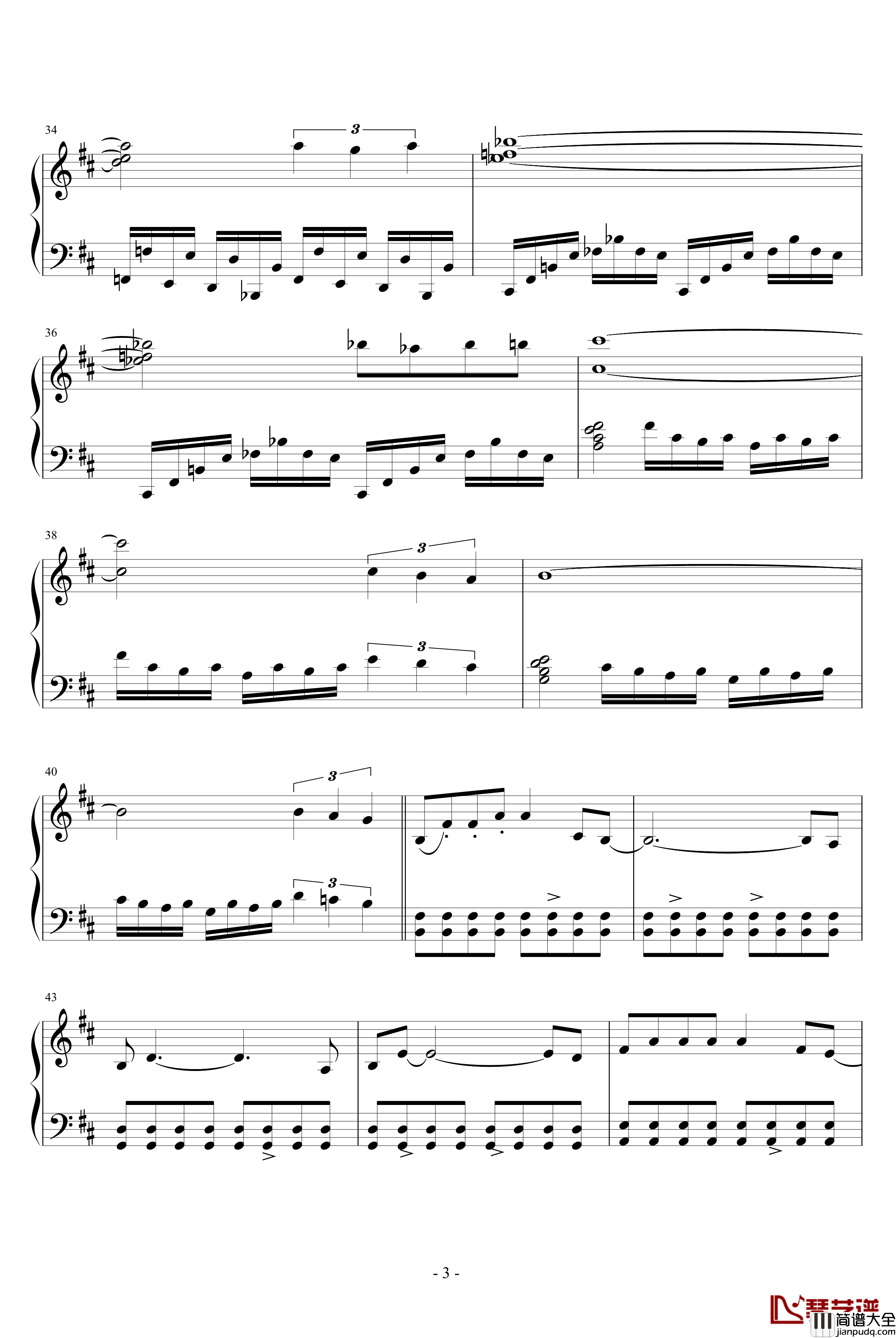 kids_return钢琴谱_久石让