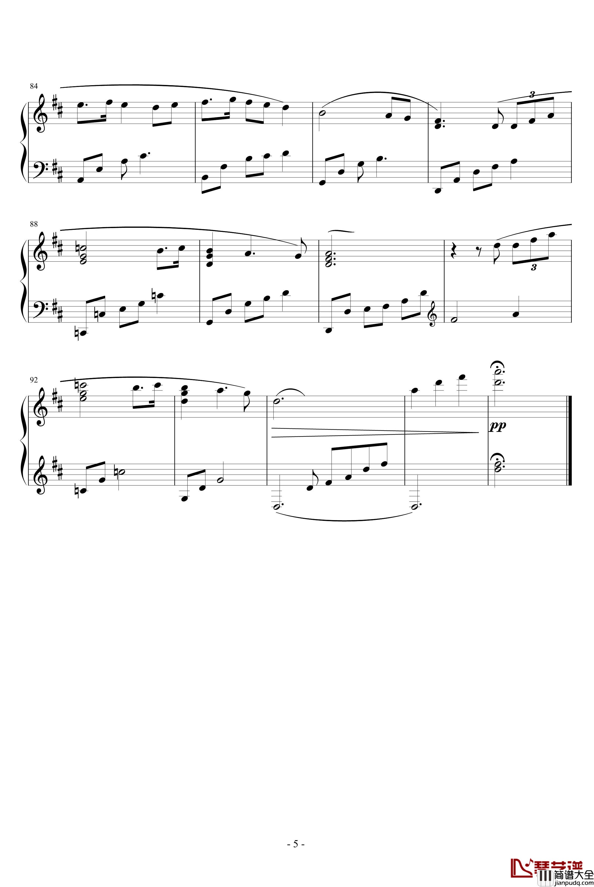 燃情岁月钢琴谱_布拉德皮特_动漫影视