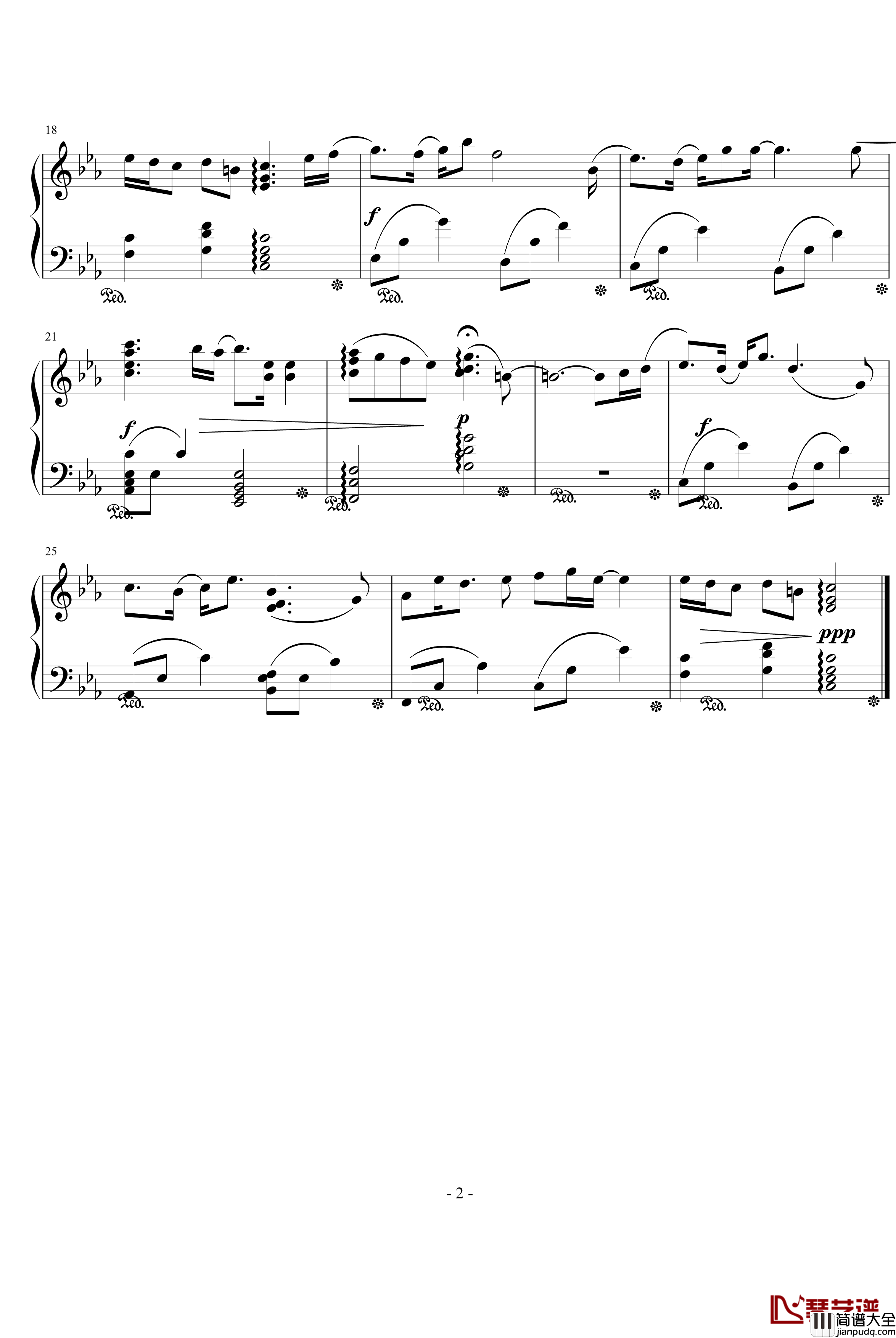 fallingstar钢琴谱_天空之城_动漫影视