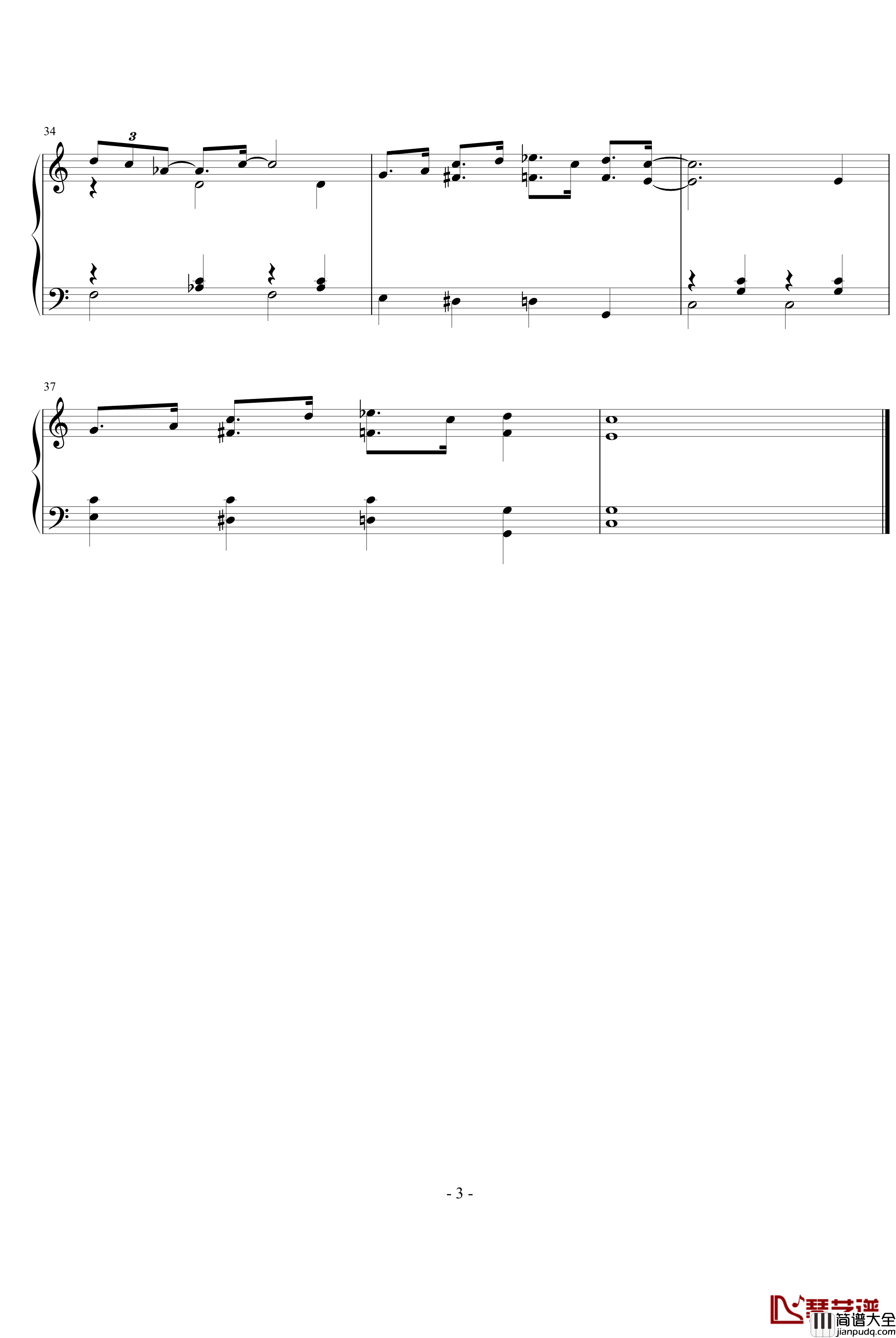 Dream_a_little_dream钢琴谱_Yiruma