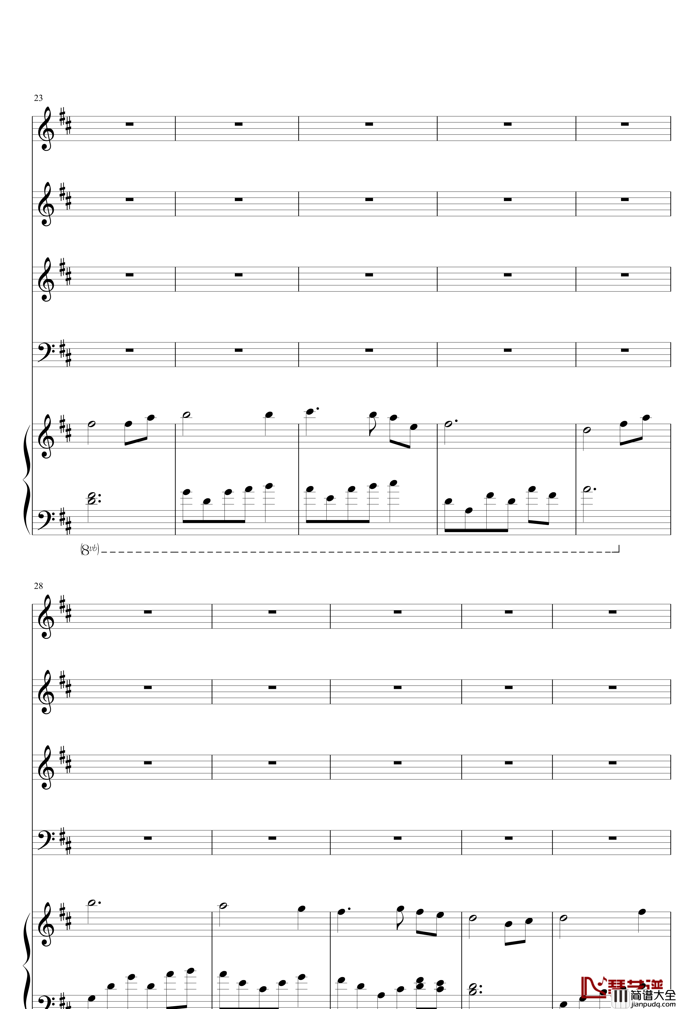 假如爱有天意钢琴谱_旋乐PY版_韩日剧