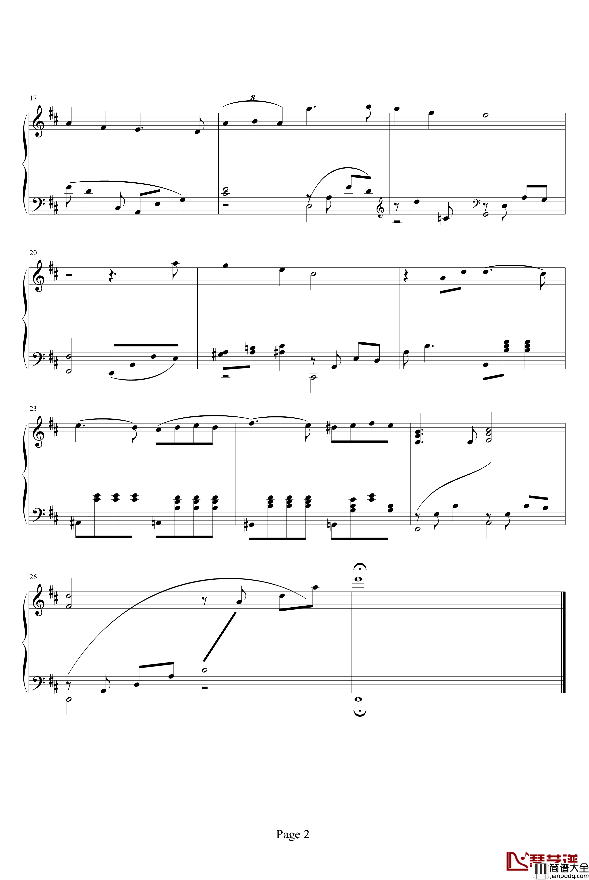 海上琴师钢琴谱_海上钢琴师