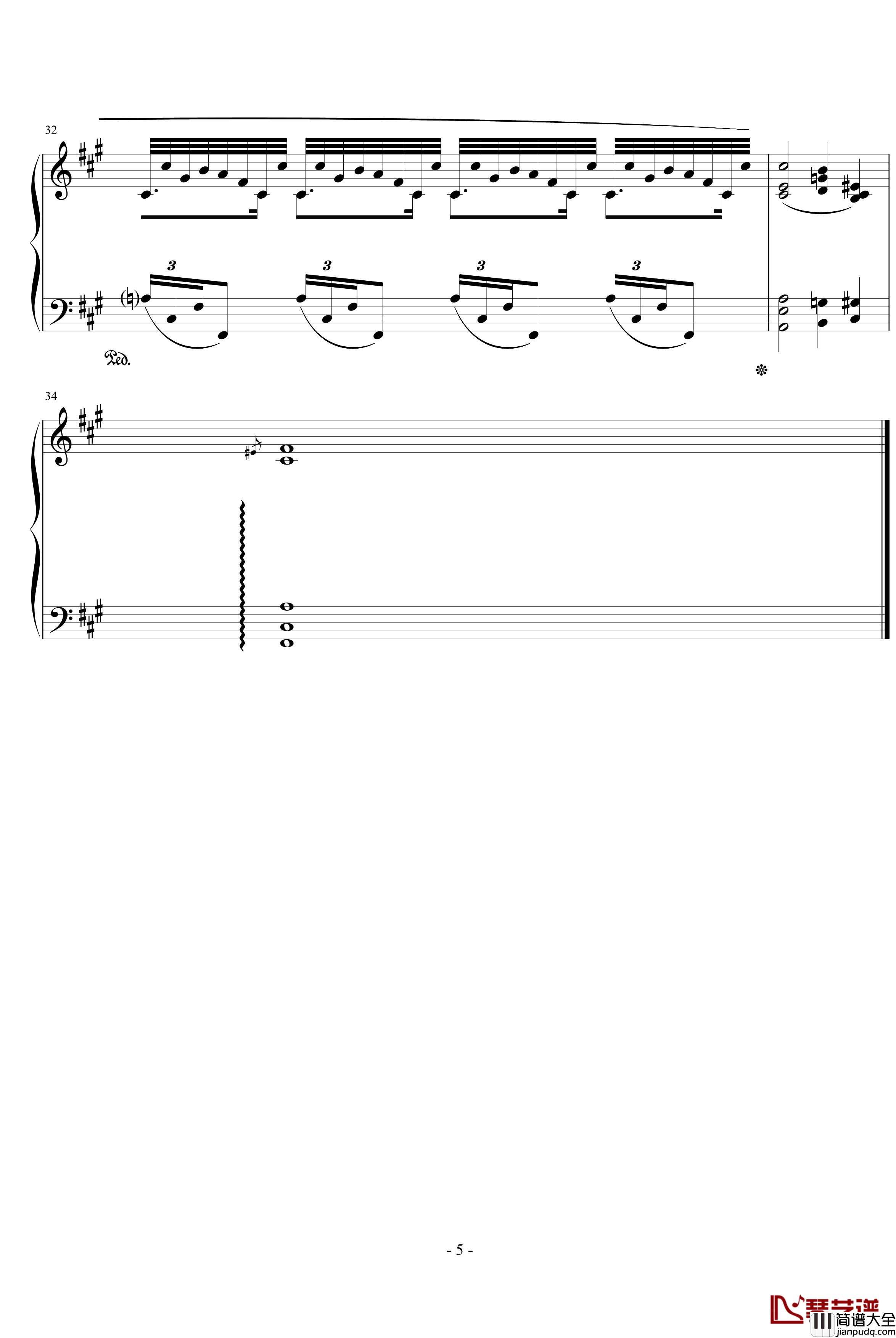 升f小调前奏曲钢琴谱_肖邦_chopin