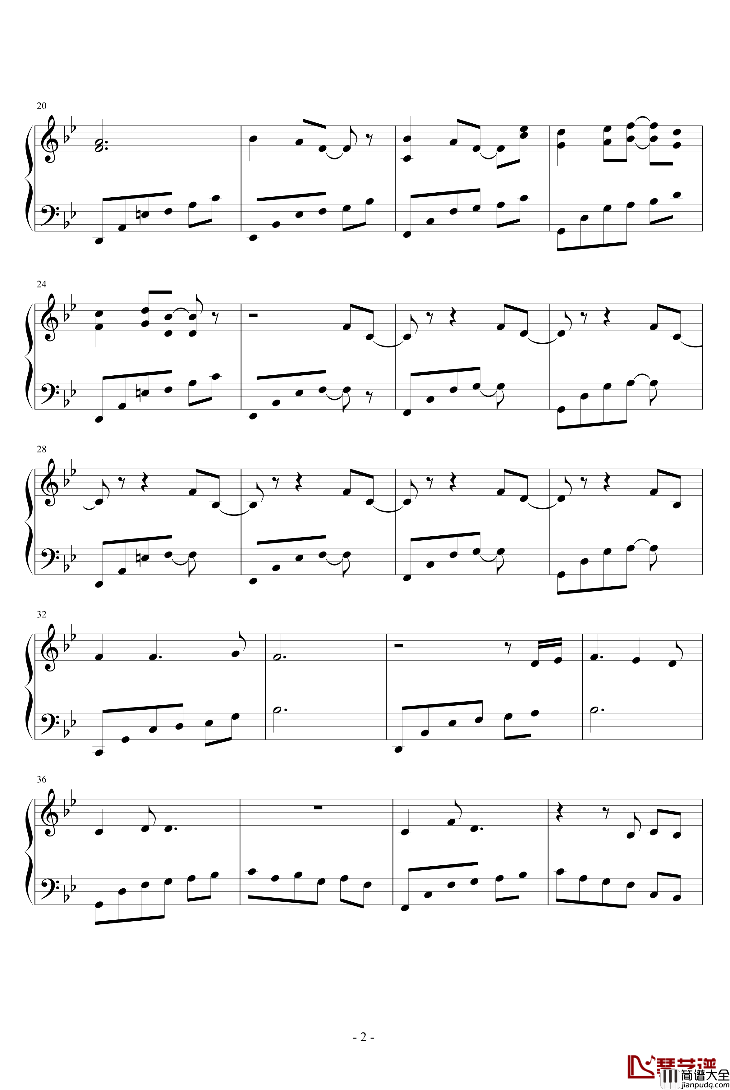 Memory_of_Lightwaves钢琴谱_最终幻想