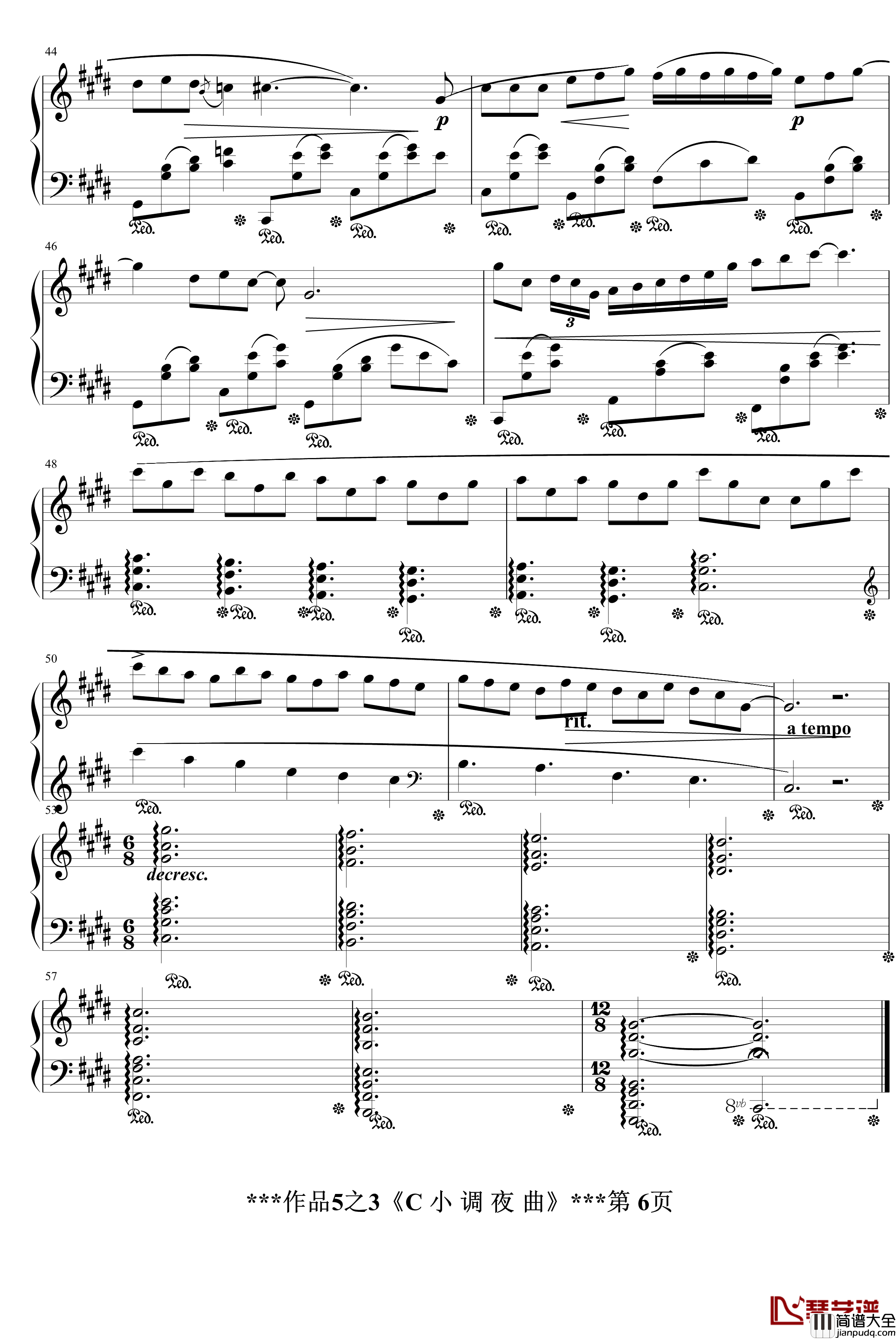 c小调夜曲op5.3钢琴谱_080713_jerry5743